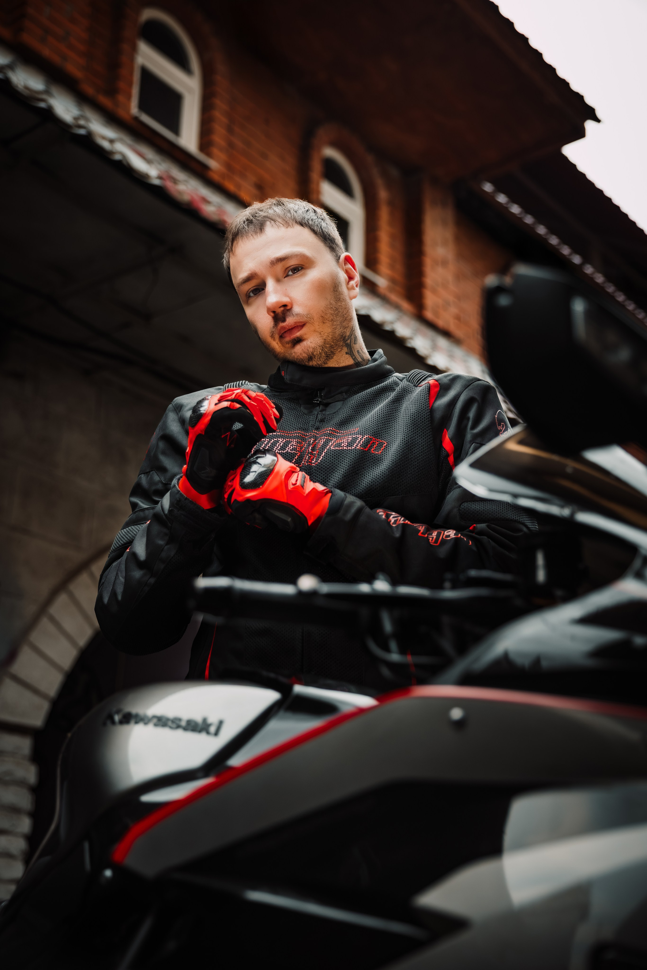 KAWASAKI NINJA H2 SX × @X_RUS_T1M. Фотограф Blackkotae