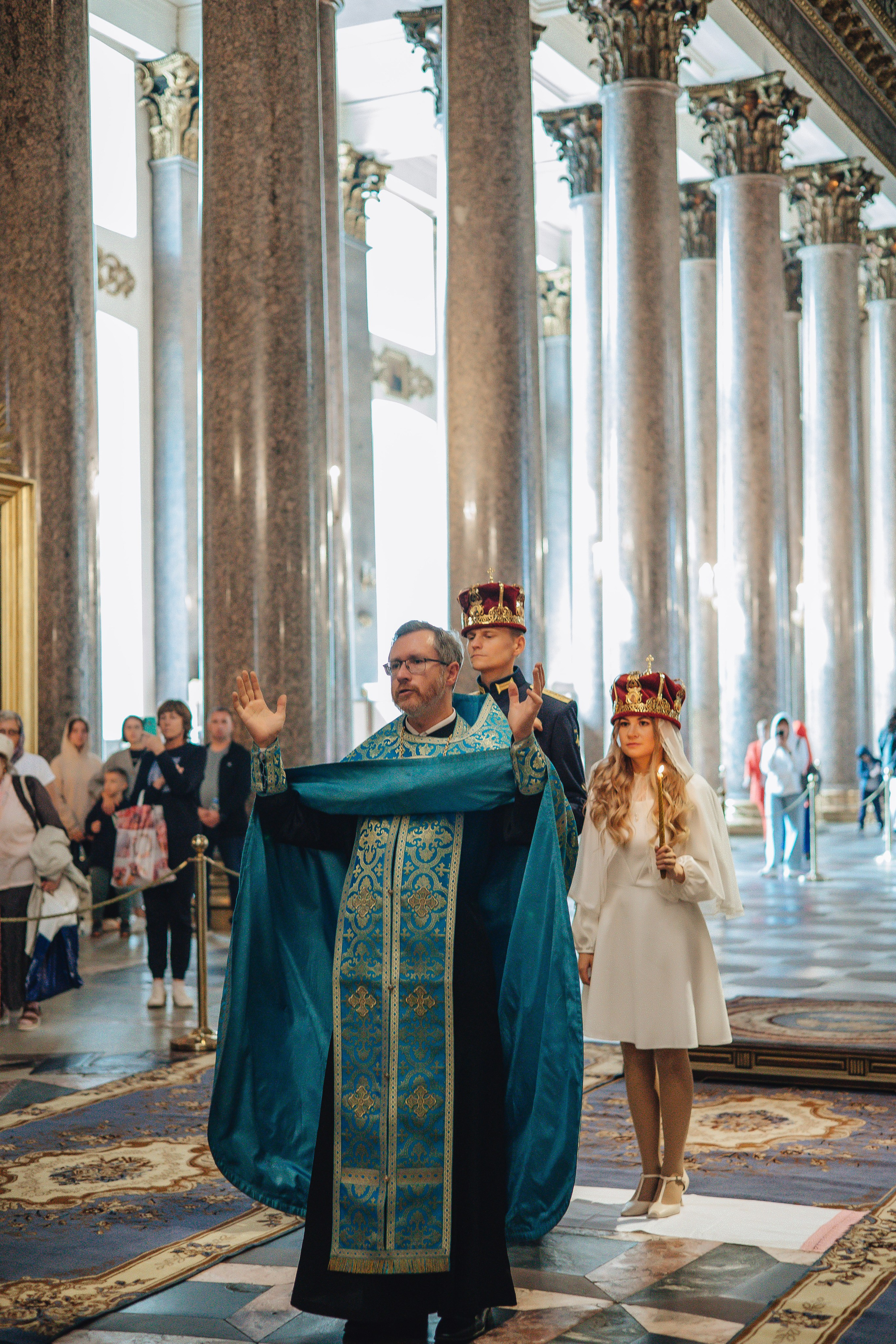 Оля и Леша. Венчание. Казанский собор. Свадебный и семейный фотограф Пушкин Царское Село СПБ Питер Санкт-Петербург и Рязань Ольга Козлова