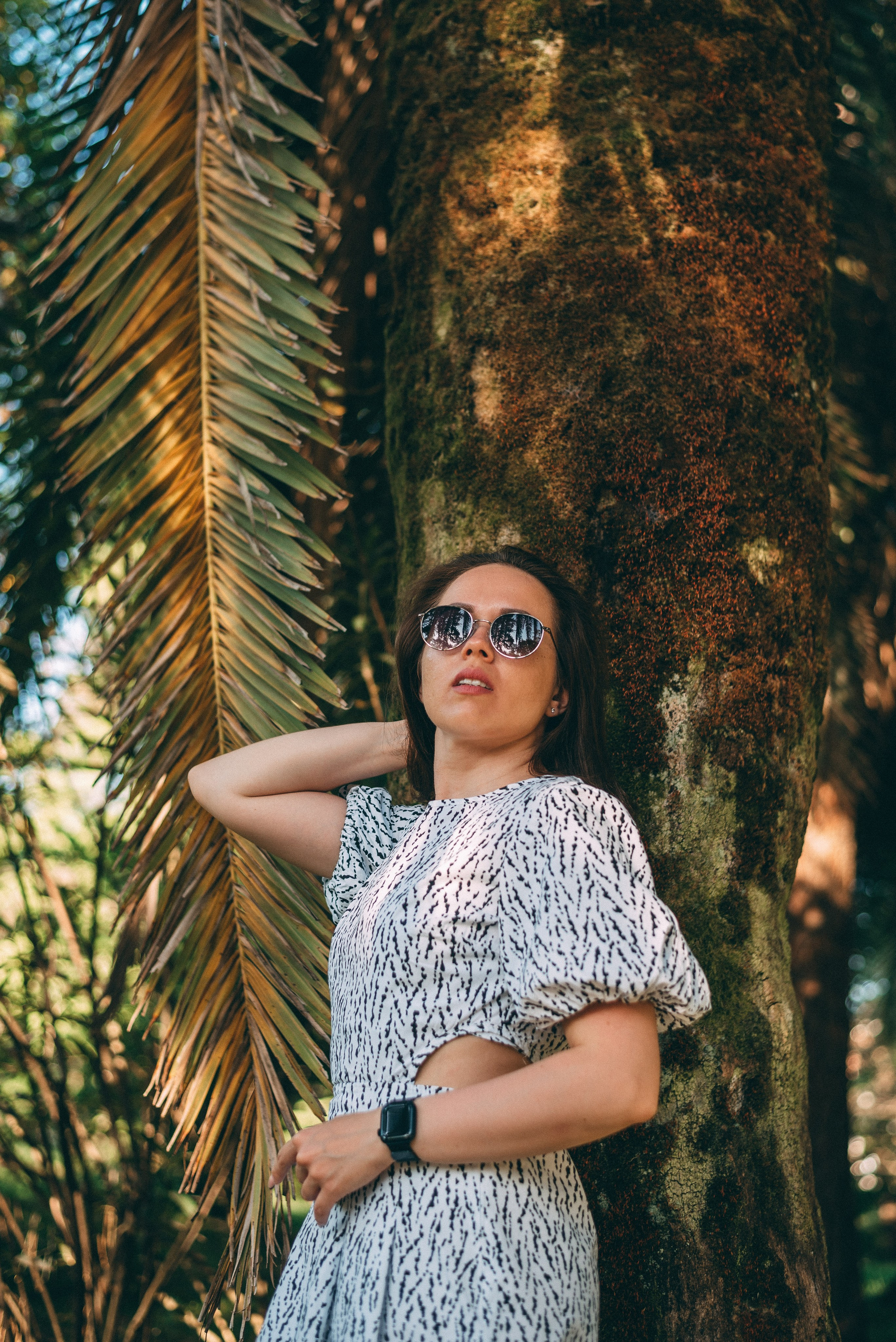 Фотосессия в центре Сочи в парке Дендрарий. Фотограф в Сочи — Маргарита Поганова