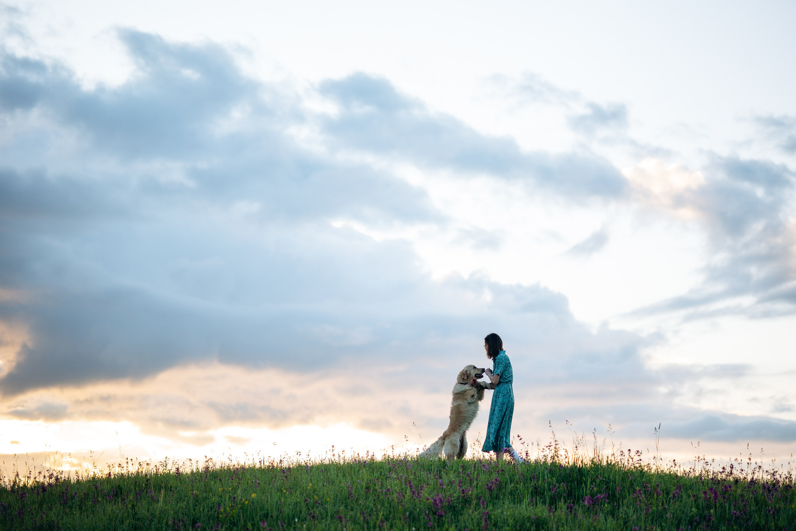 Юля и Руби. Фотограф — Анималист | Санкт-Петербург