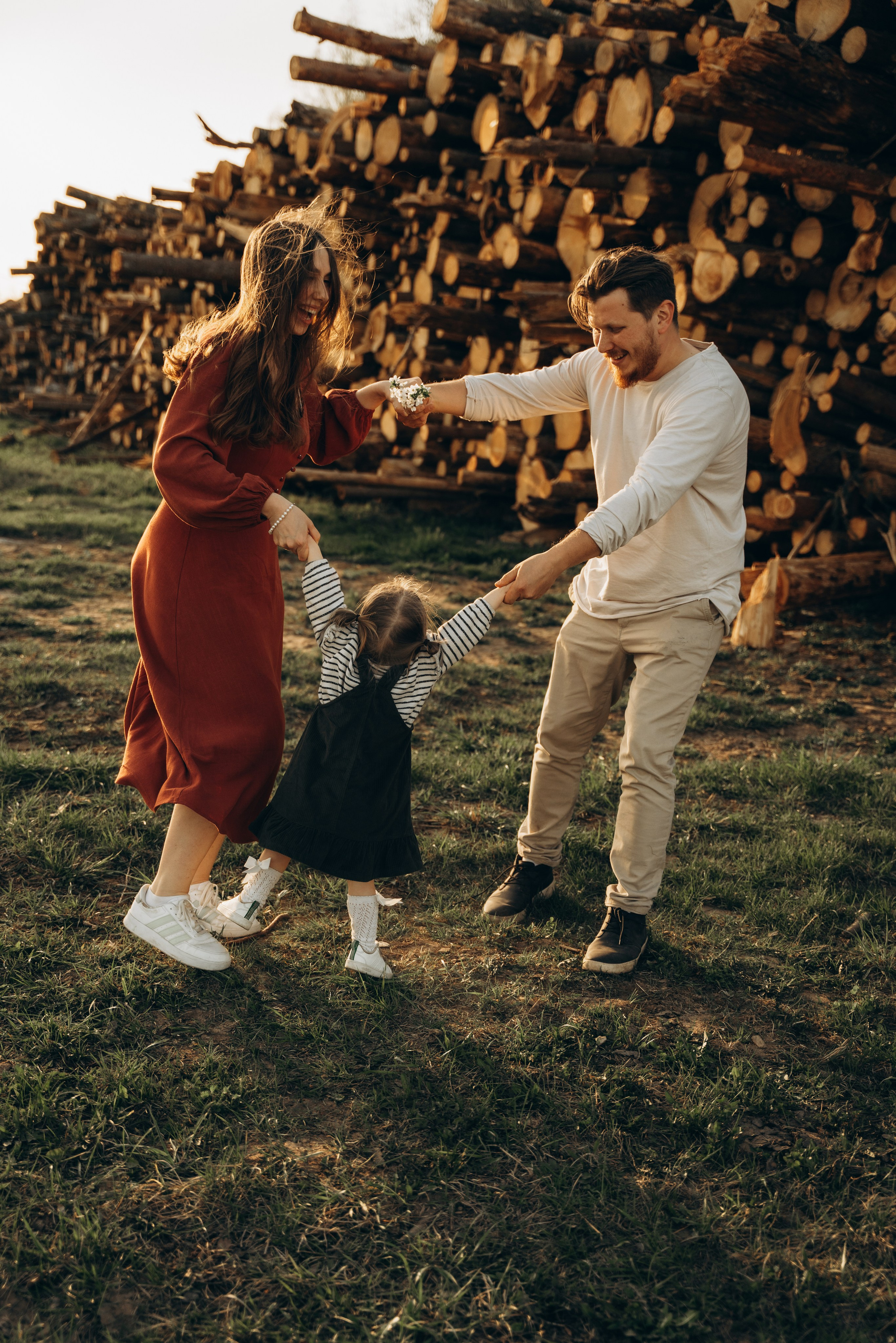 Аня, Матвей и Эбби. Фотограф Мария Миллс | Минск