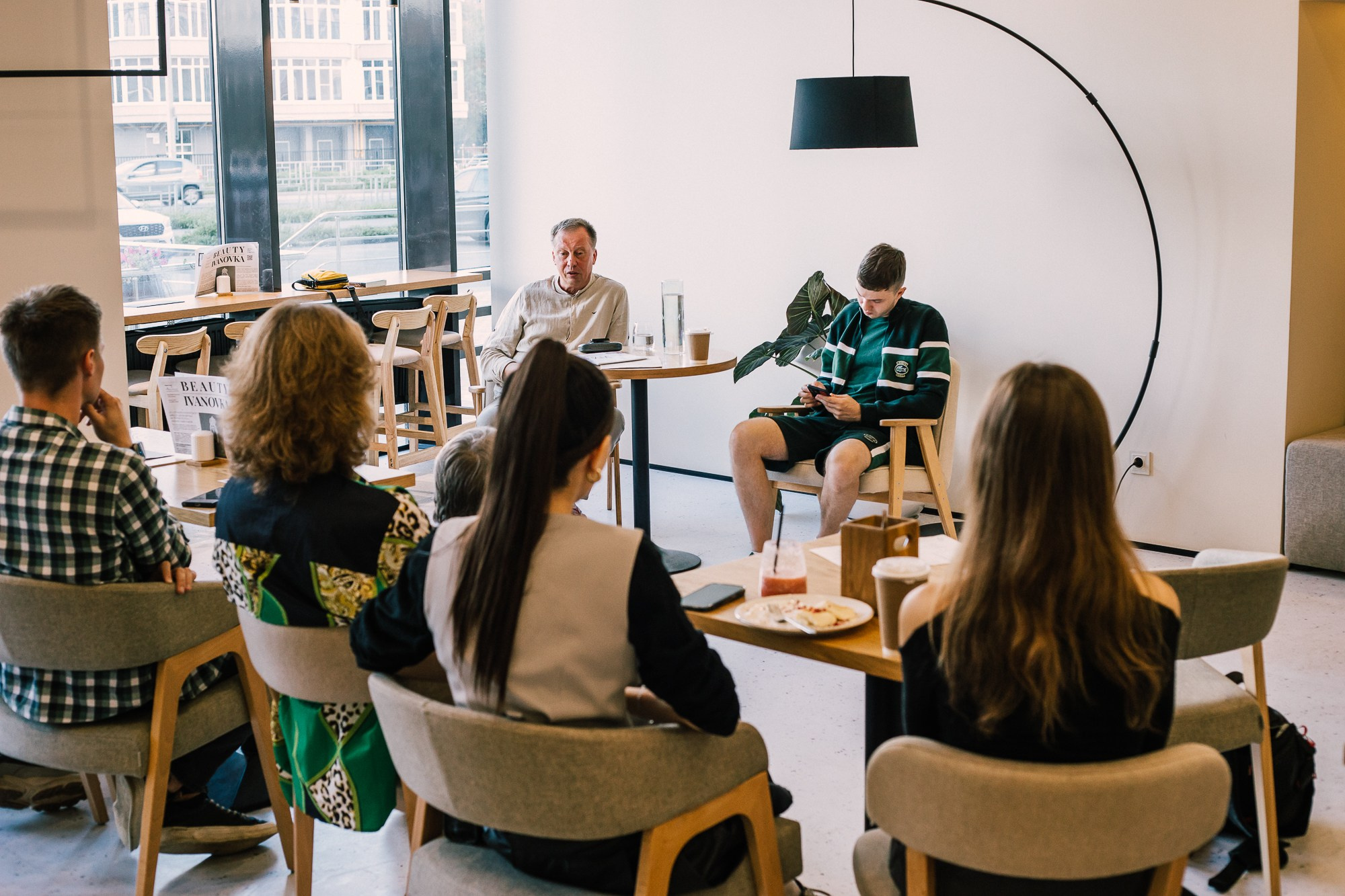 Репортажная съемка бизнес-завтрака. Портретный фотограф в Иванове Ольга Гуральник