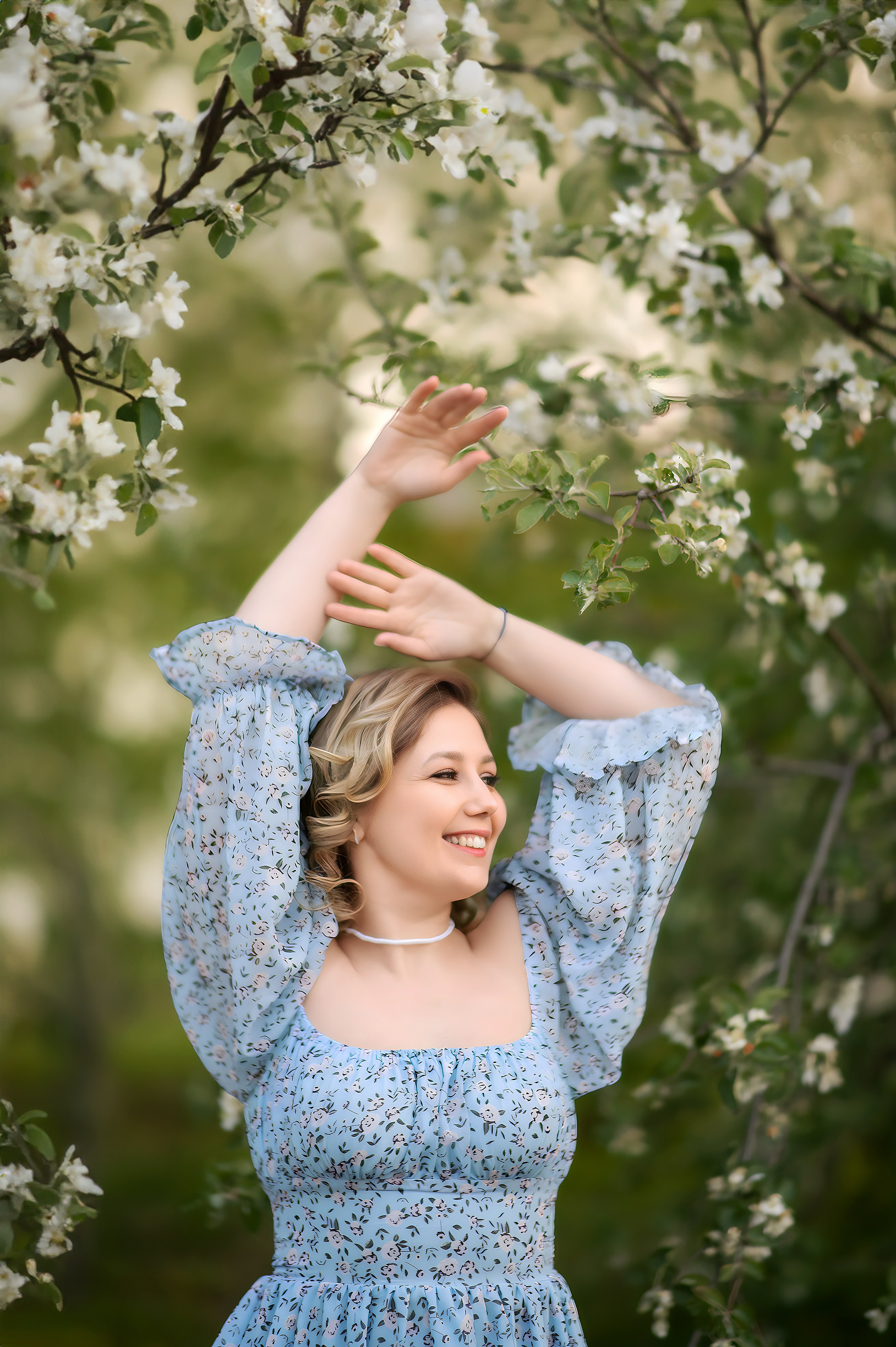 Цветущие сады. Детский и семейный фотограф Москва Рязань