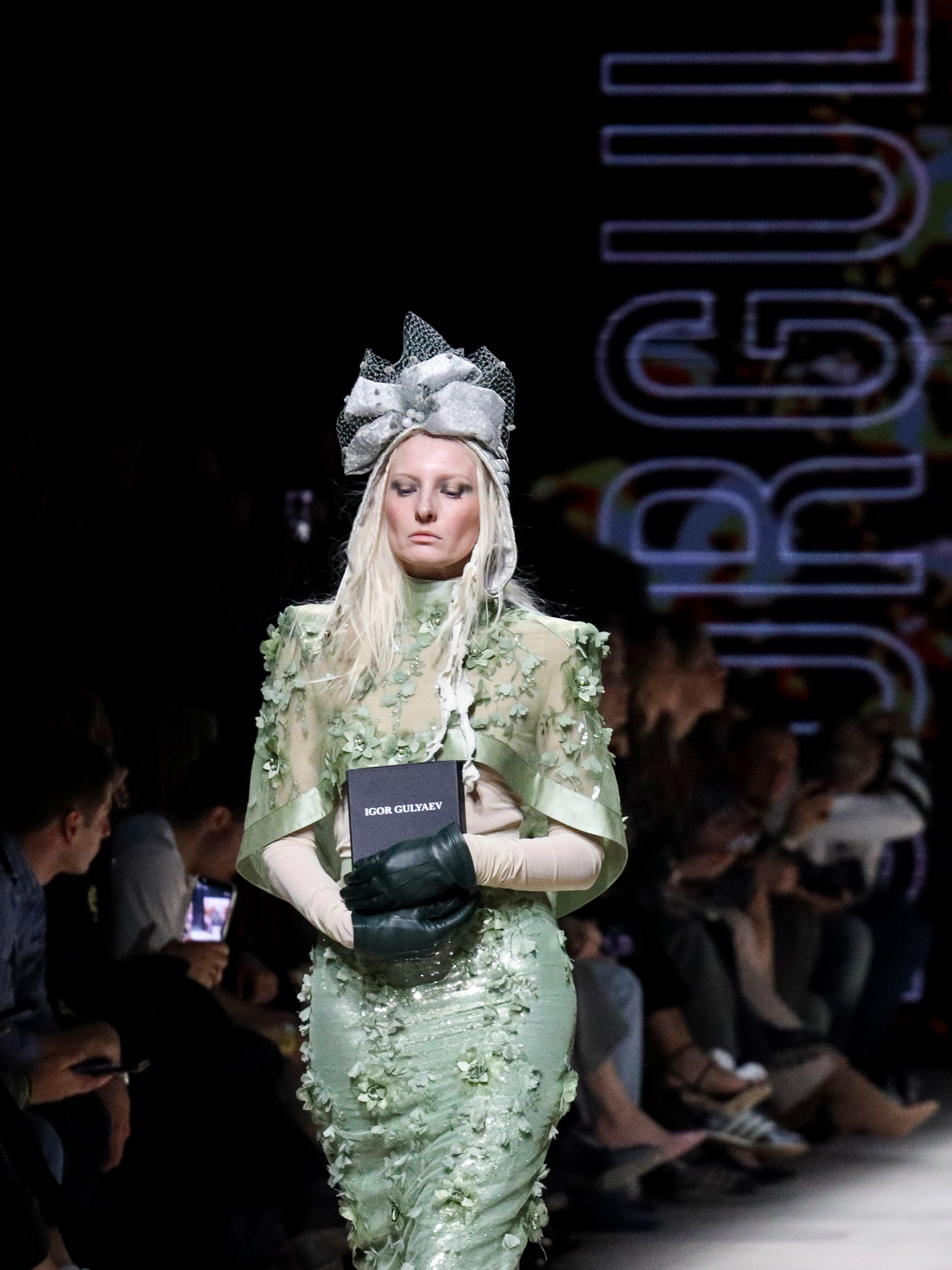 Фото с показа IGORGULYAEV MFW 19.03.26. Фотосессии и репортаж — Фотограф в Москве — Рина Серёгина