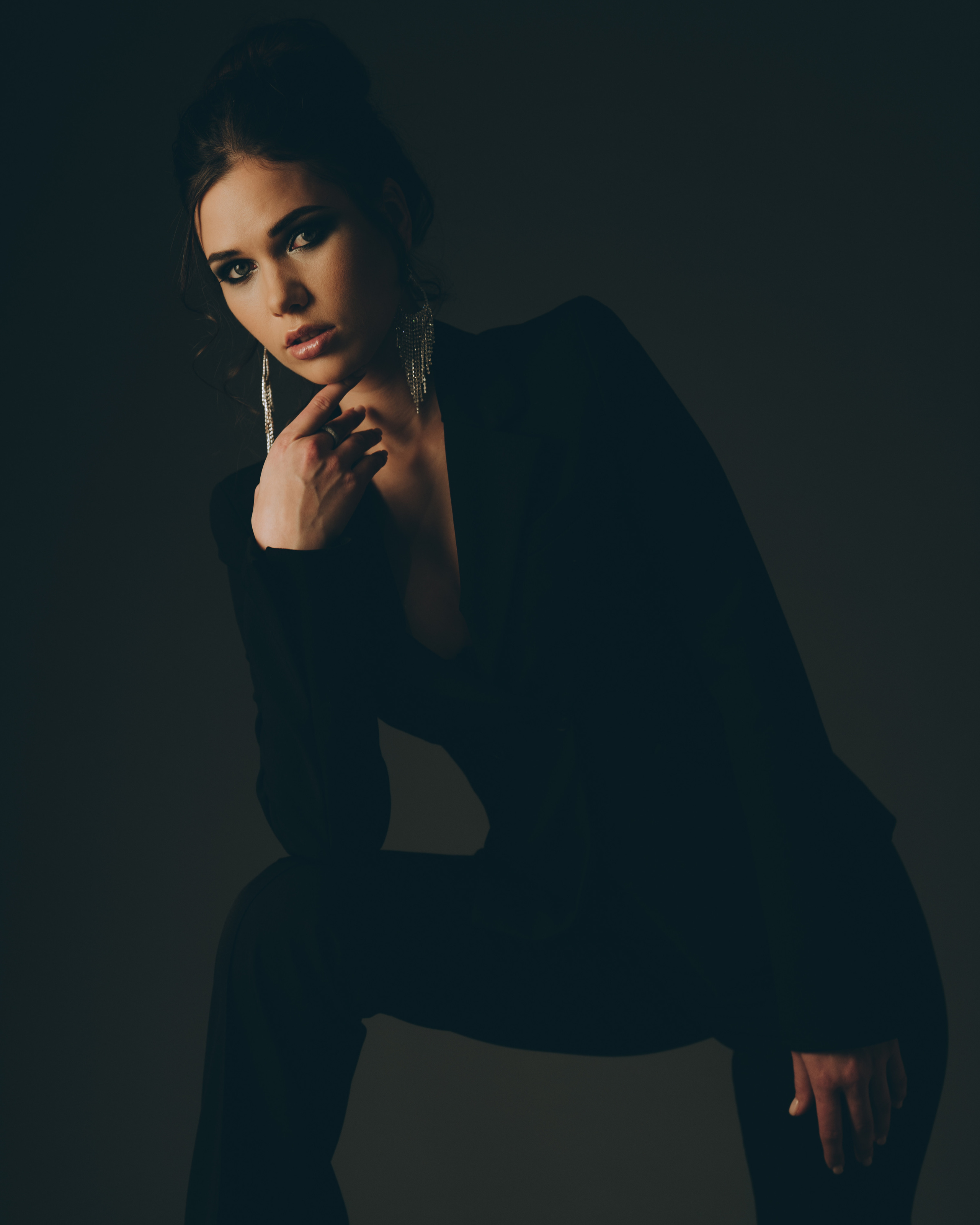 Lady in black. Ольга Гагуа. Портретный фотограф. Москва