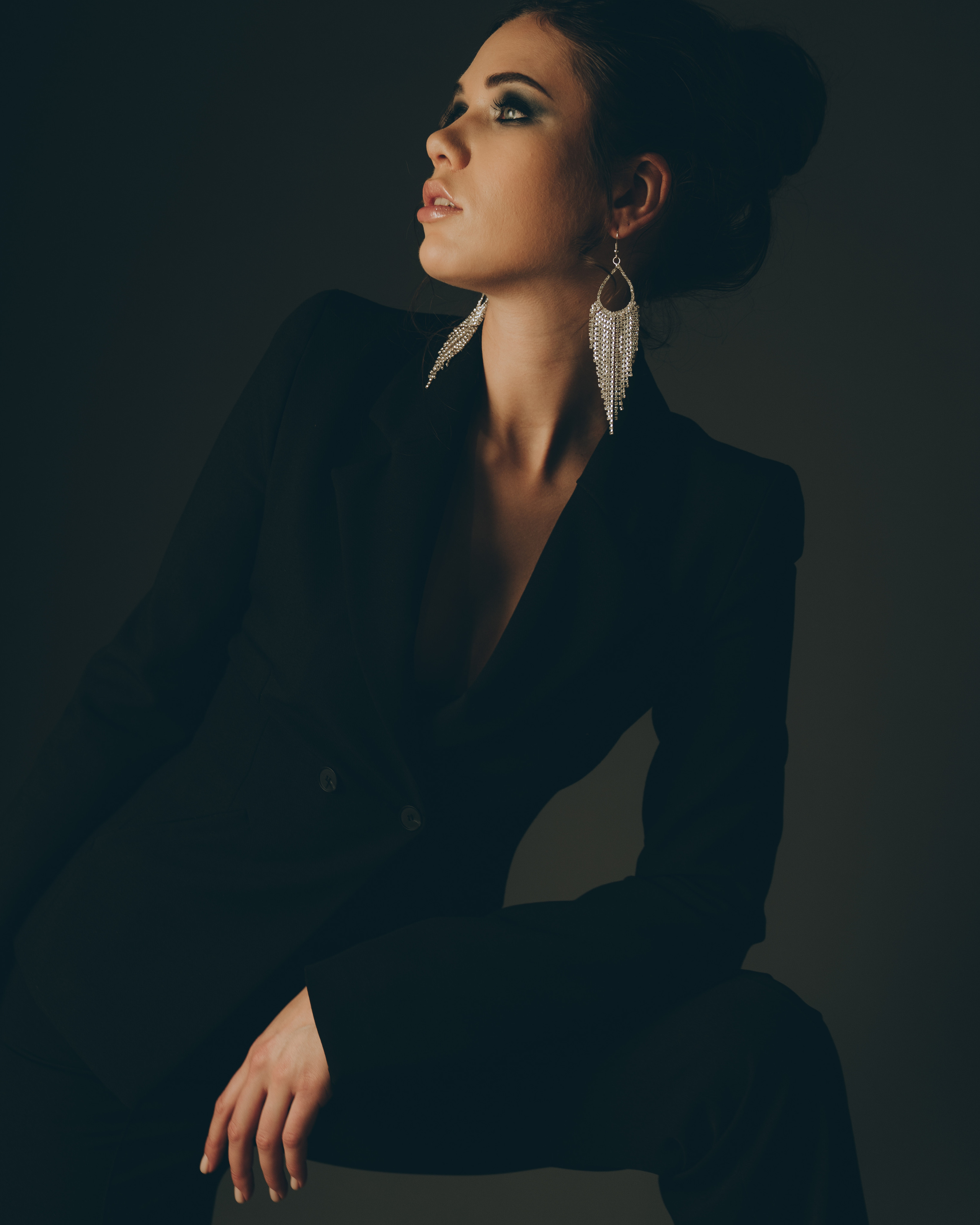 Lady in black. Ольга Гагуа. Портретный фотограф. Москва