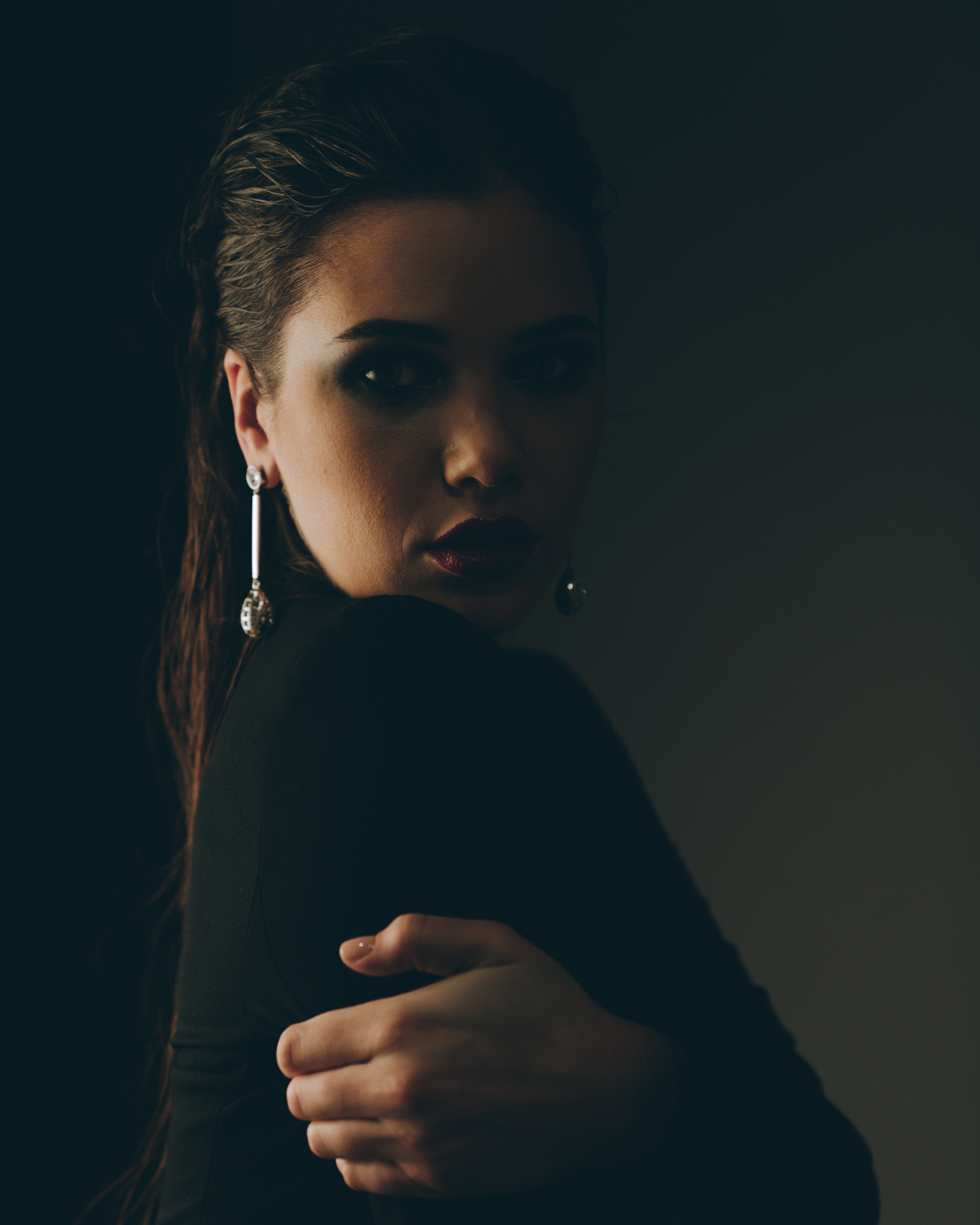 Lady in black. Ольга Гагуа. Портретный фотограф. Москва