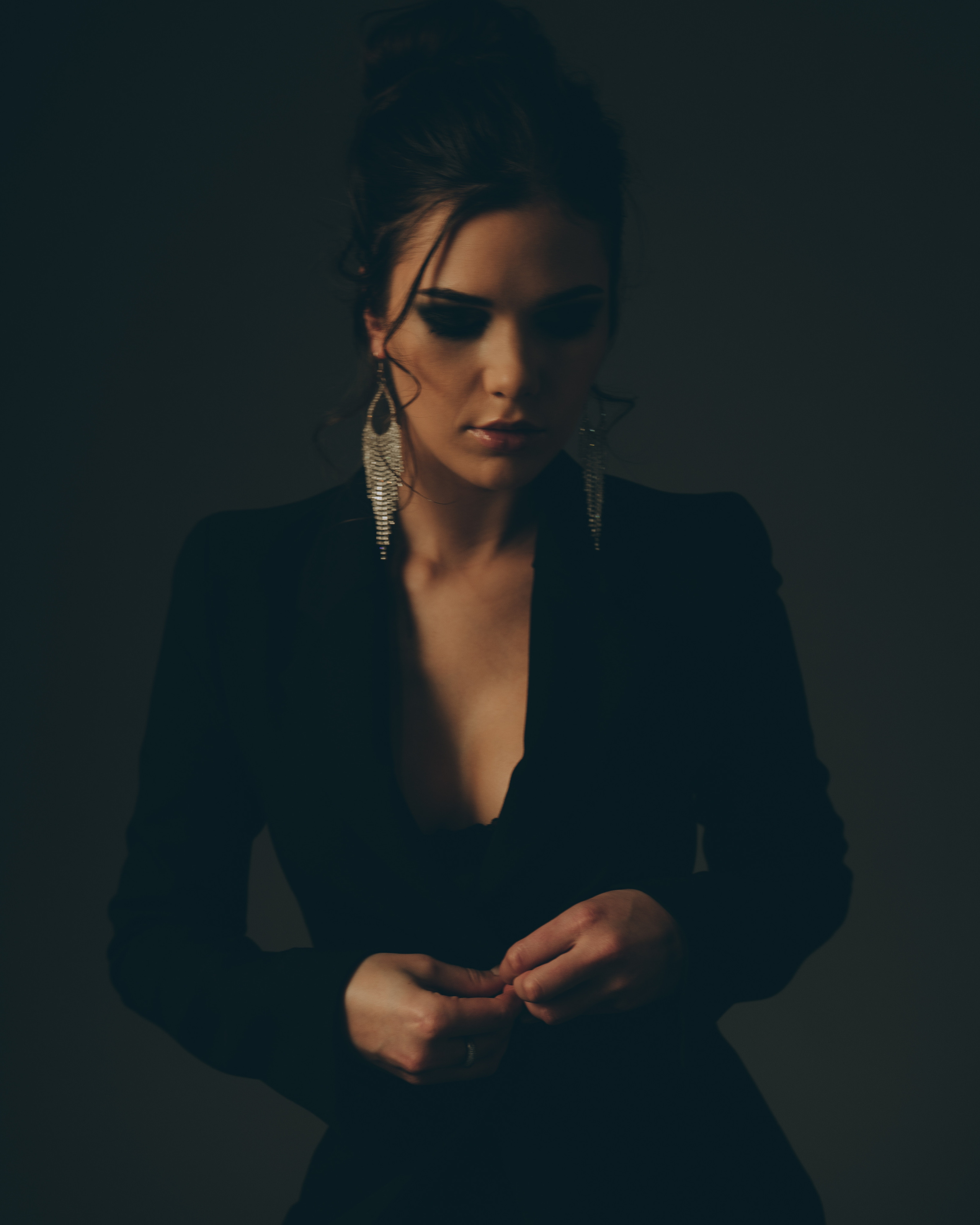 Lady in black. Ольга Гагуа. Портретный фотограф. Москва