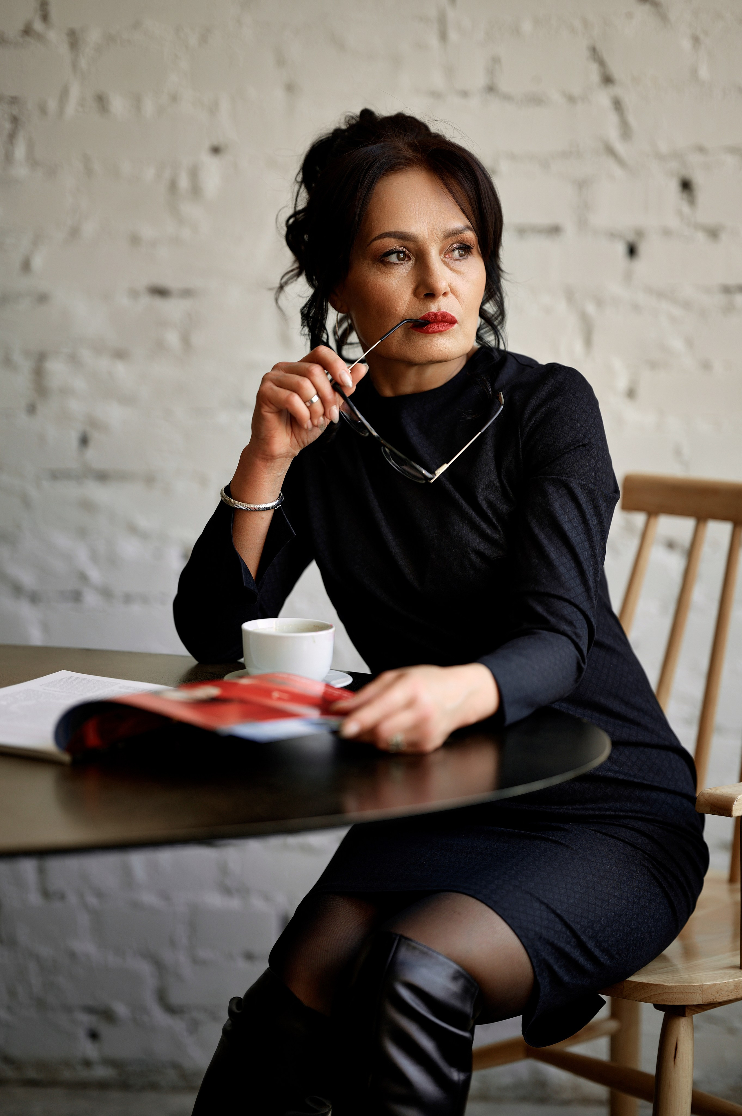 Фотосессия в кафе — женский портрет, Новокузнецк