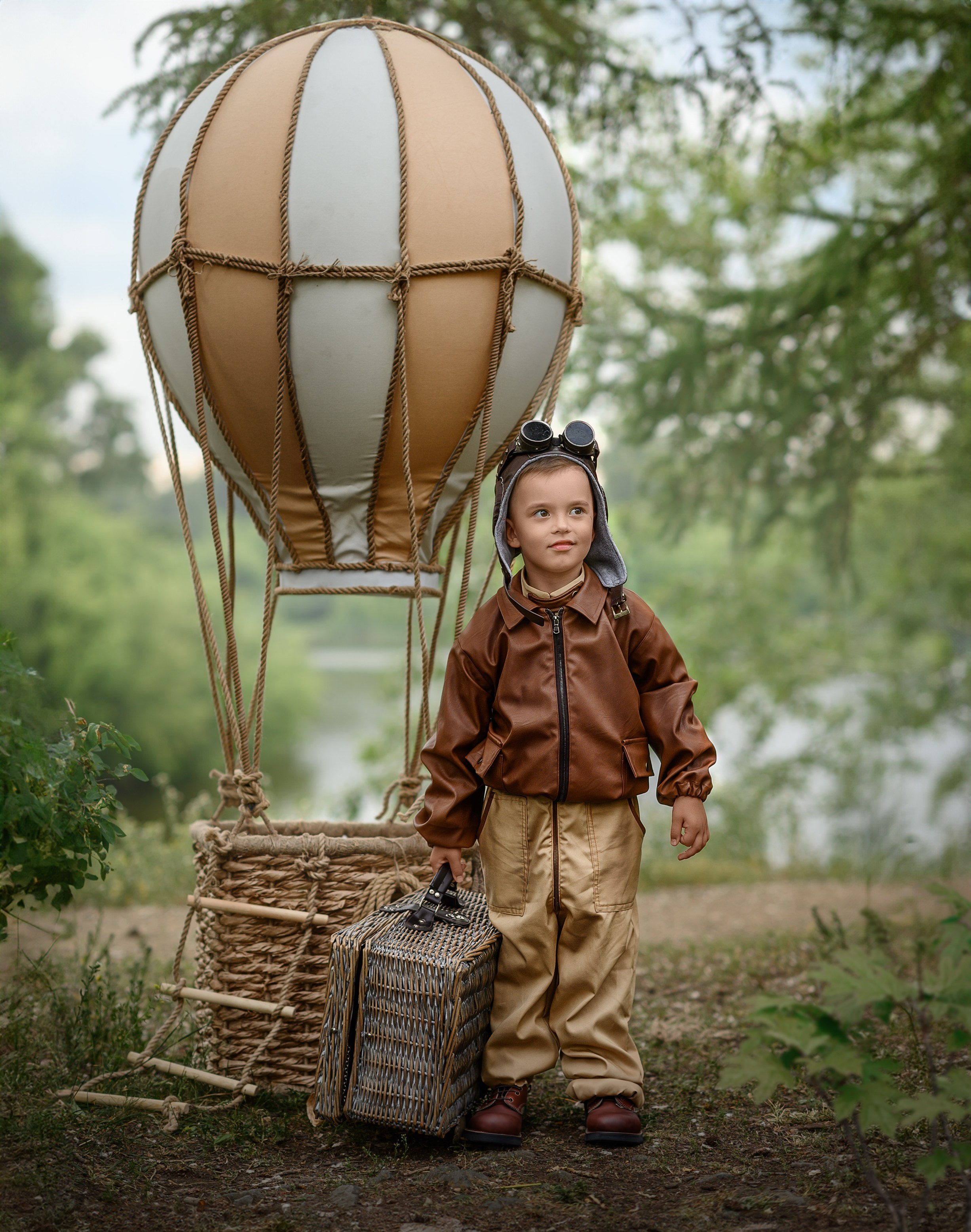 ВОЗДУШНЫЙ ШАР. Семейный фотограф Екатеринбург Лора Мур