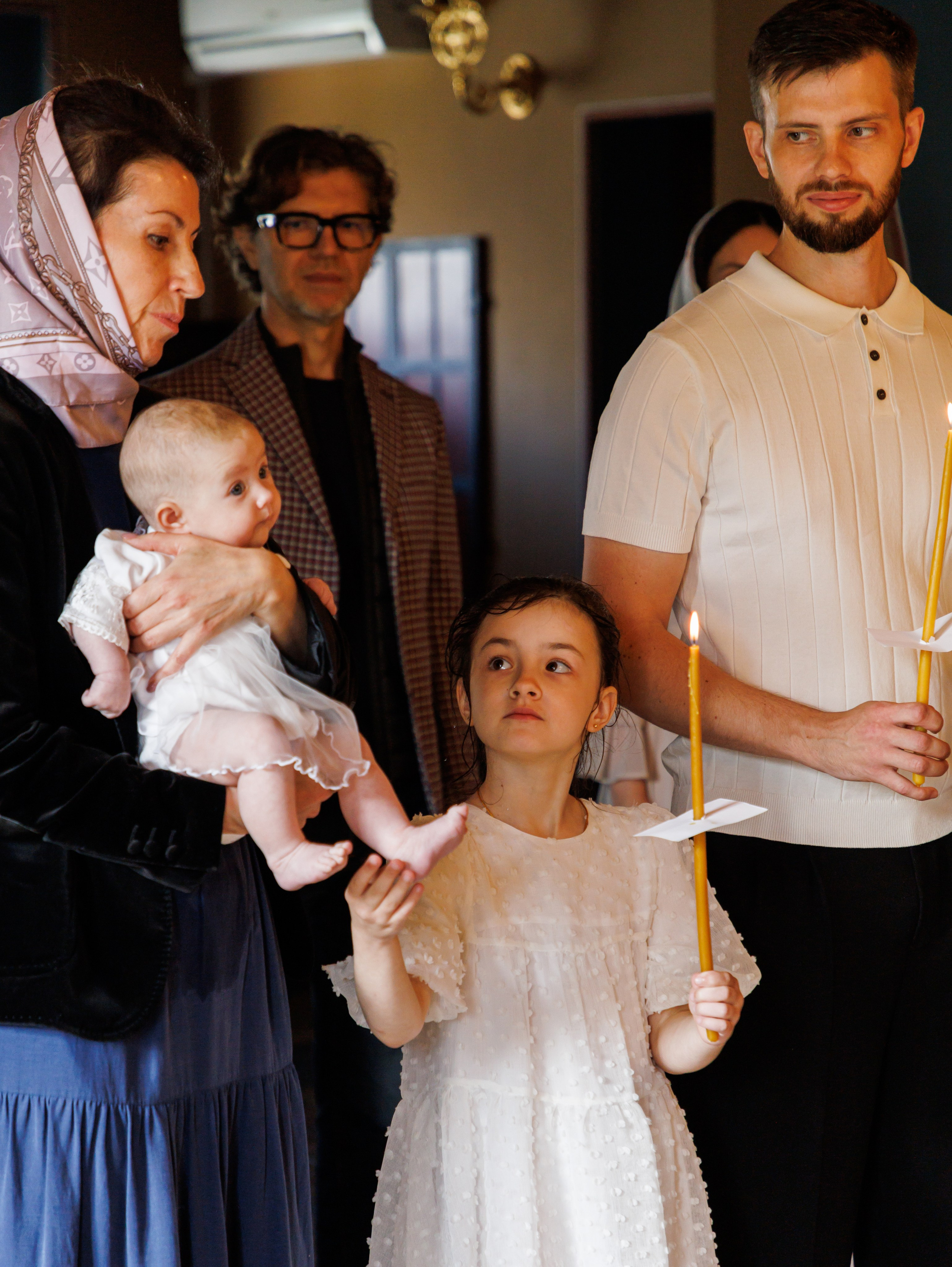 Крещение Василисы. Фотограф Евгения Чернышева