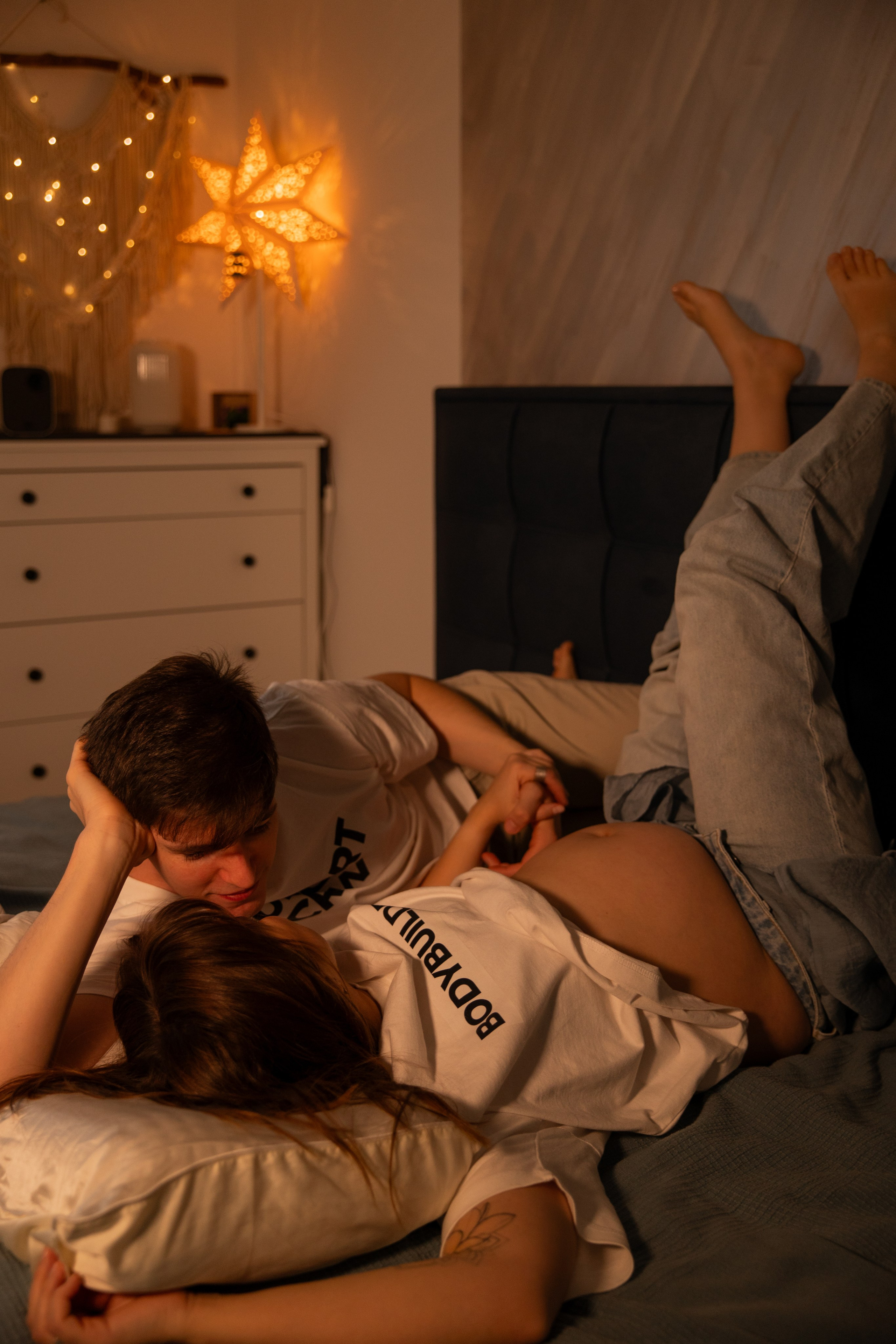 фотосессия беременности домашняя атмосфера