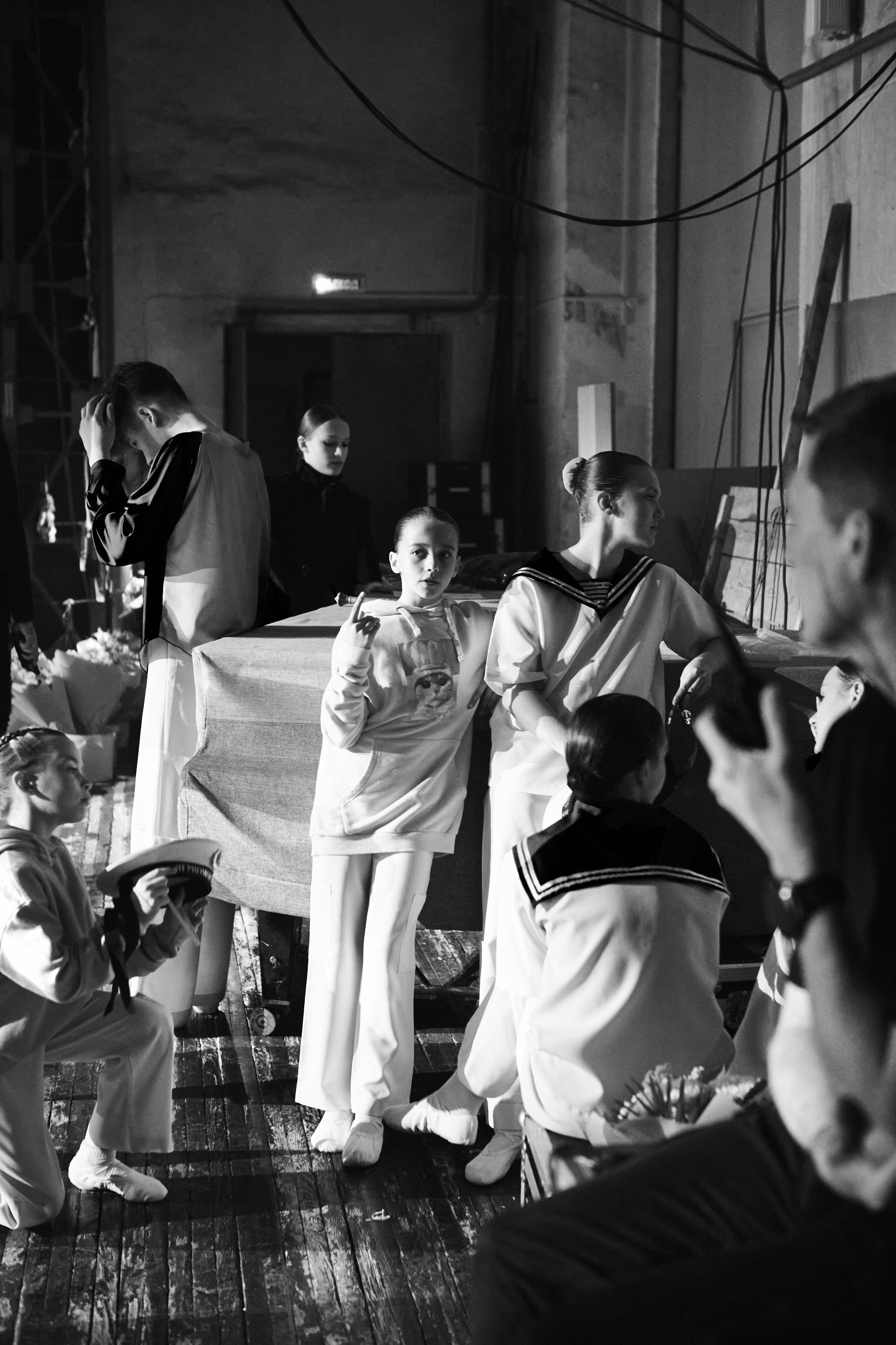 Backstage of the Concert. Fashion Photographer Oxana Chernomorets