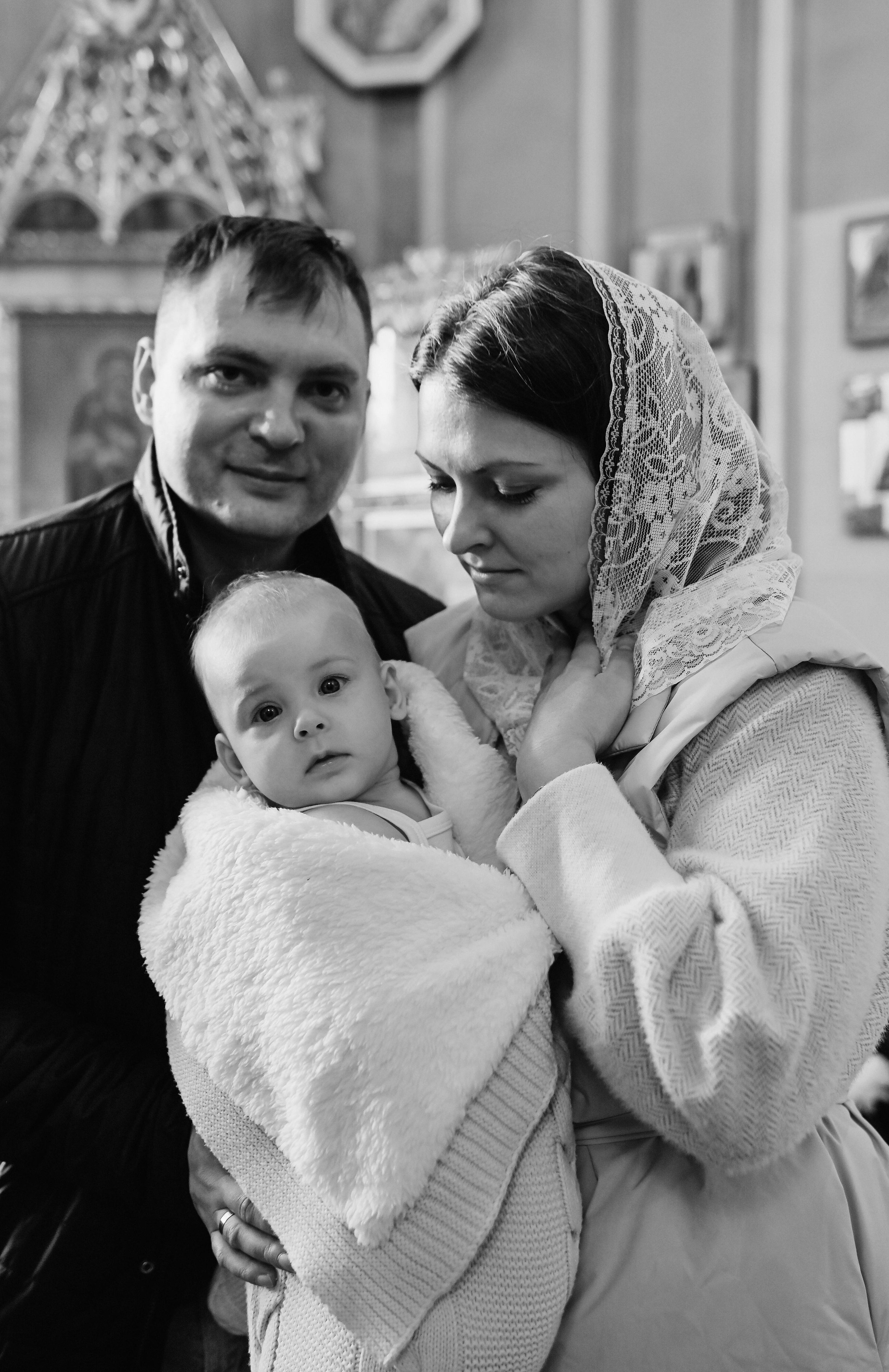 Крещение Любочки. Семейный и свадебный фотограф в Санкт-Петербурге Яна