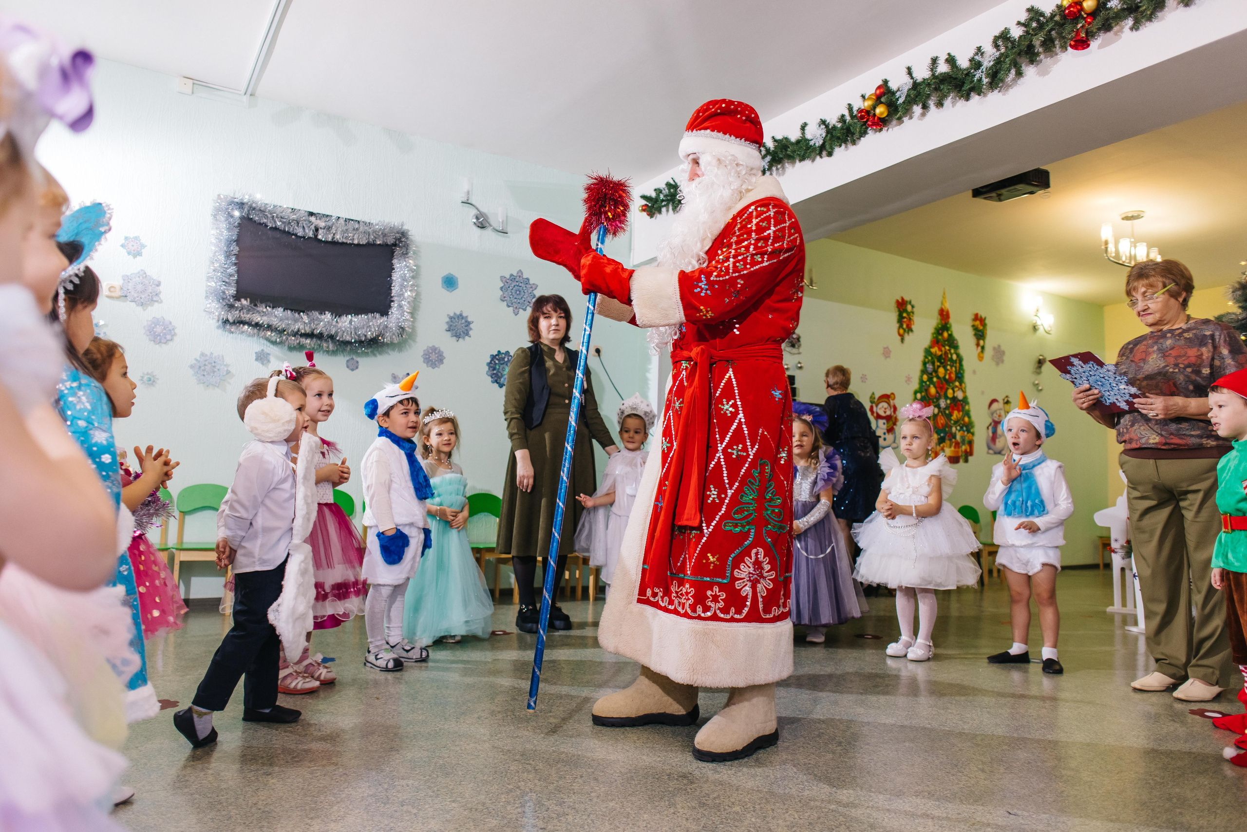 Новогодние утренники в детском саду. Свадебный и семейный фотограф Яна Стражева. Волгоград, Москва