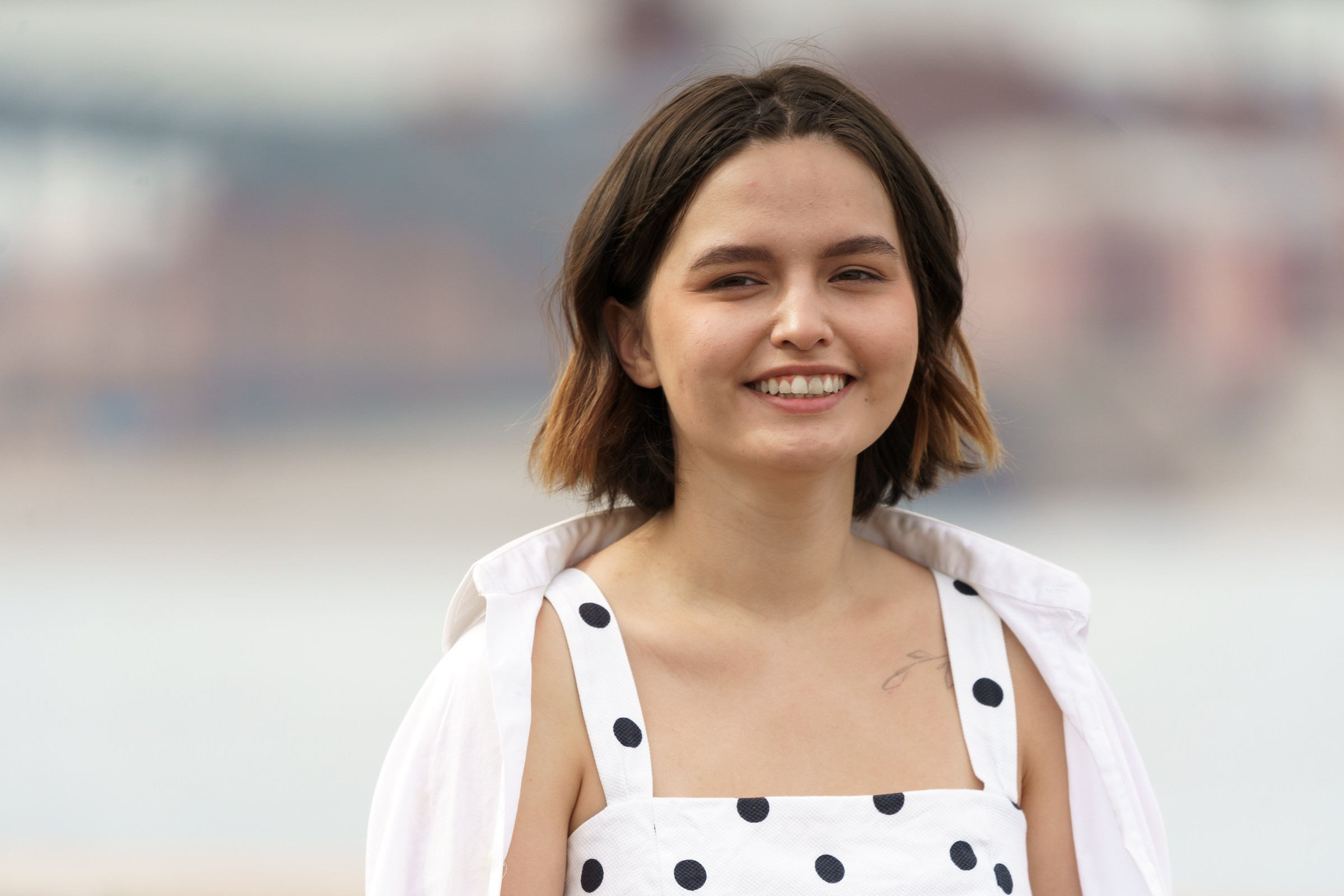 Катя. Свердловская набережная. Портретный фотограф в Санкт-Петербурге Александр Быстрицкий