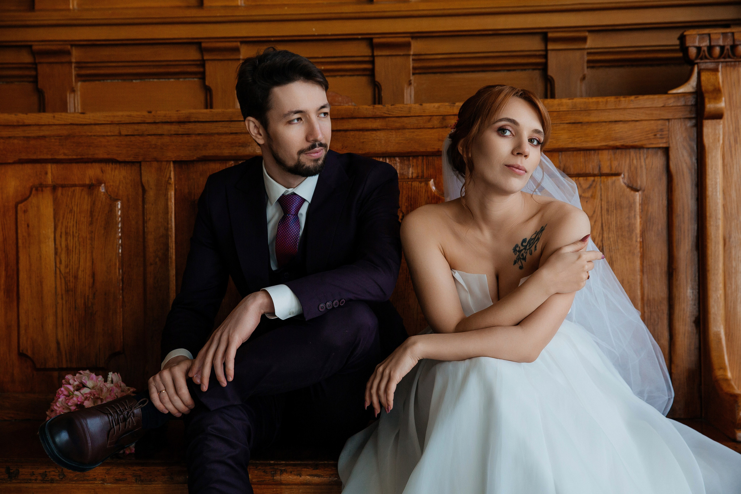 Первый ЗАГС и Фотосессия на Витебском в апреле. Свадебный фотограф в Санкт-Петербурге Вика Стукачева