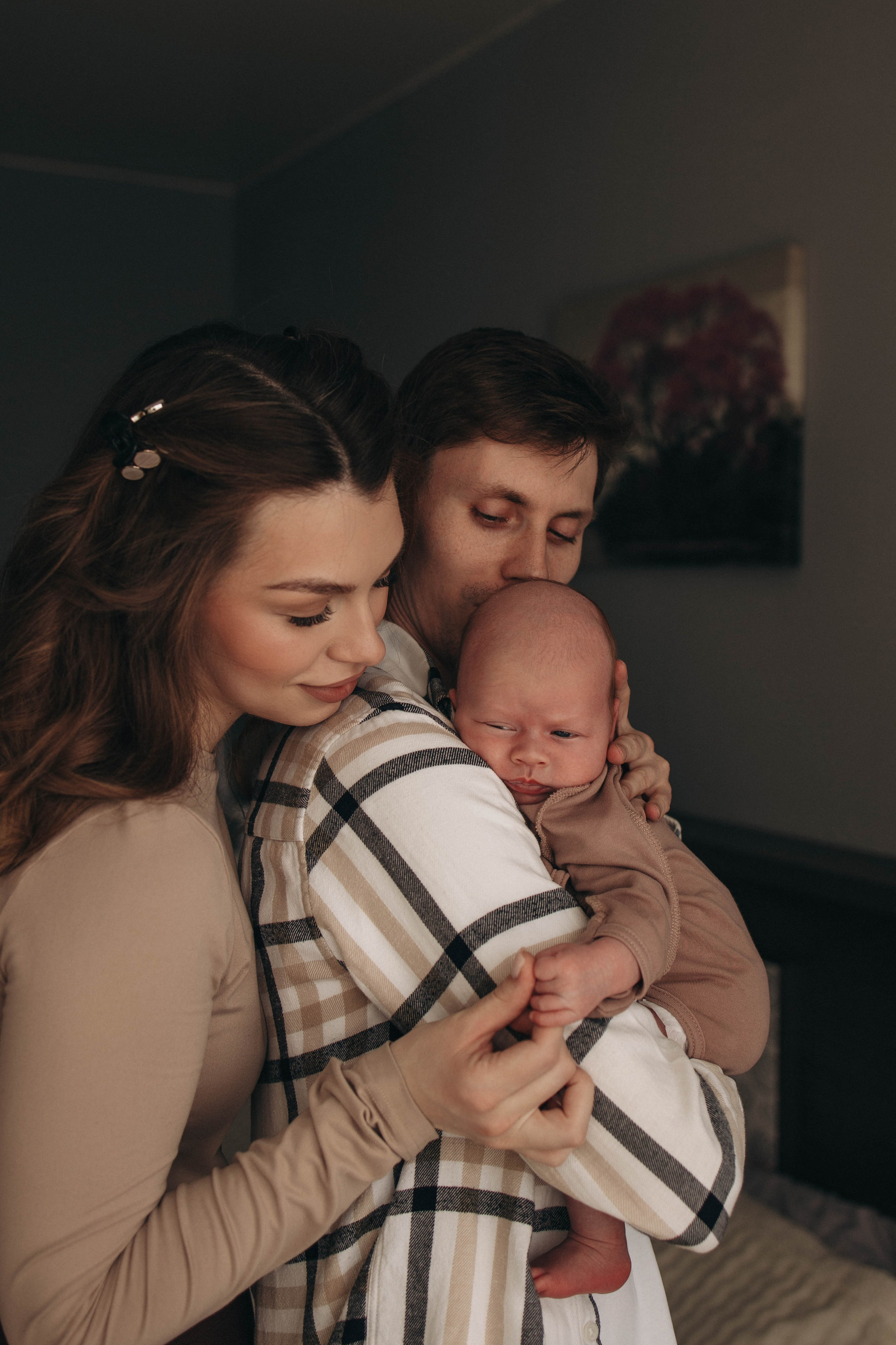 Диме 1 месяц. Семейный фотограф Москва Наталия Осьмакова