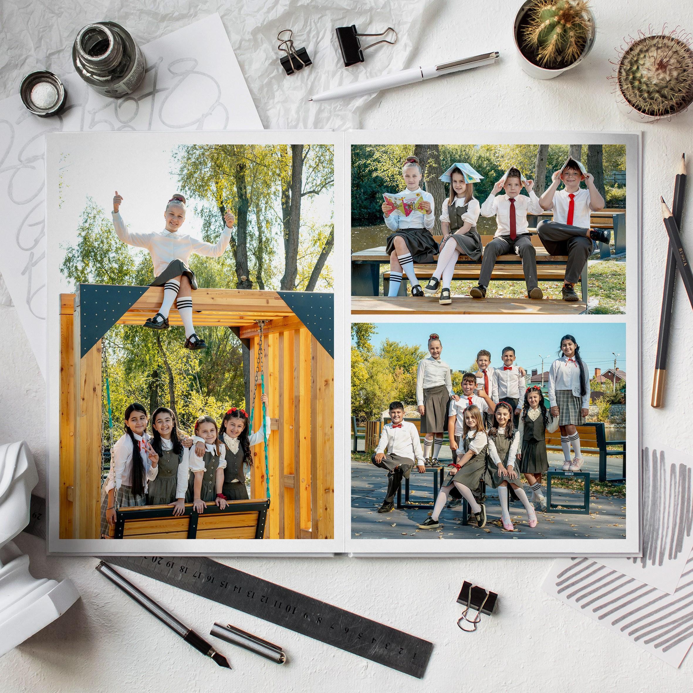 Выпускной альбом из начальной школы
