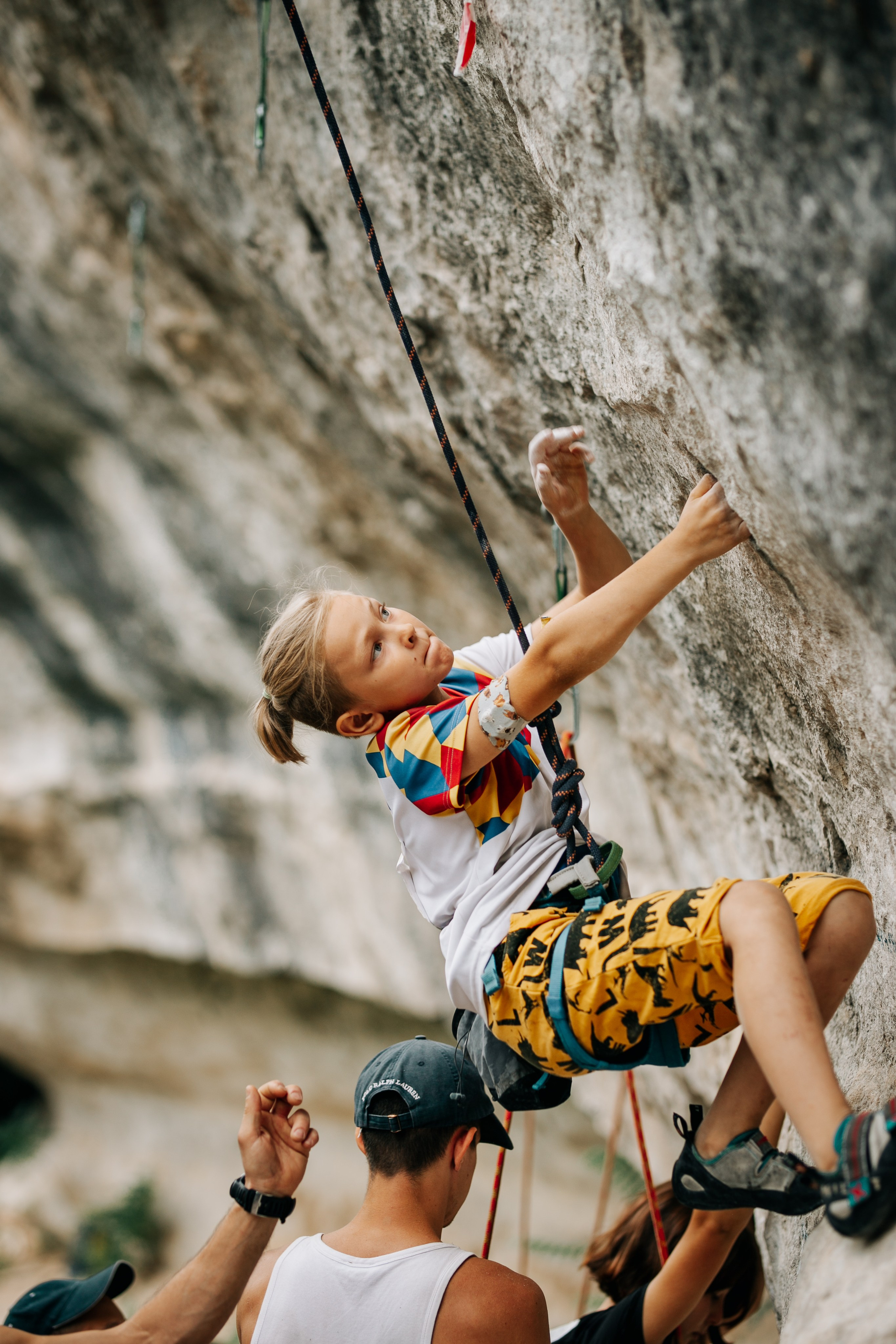 Соревнования по скалолазанию. Фотограф в Крыму