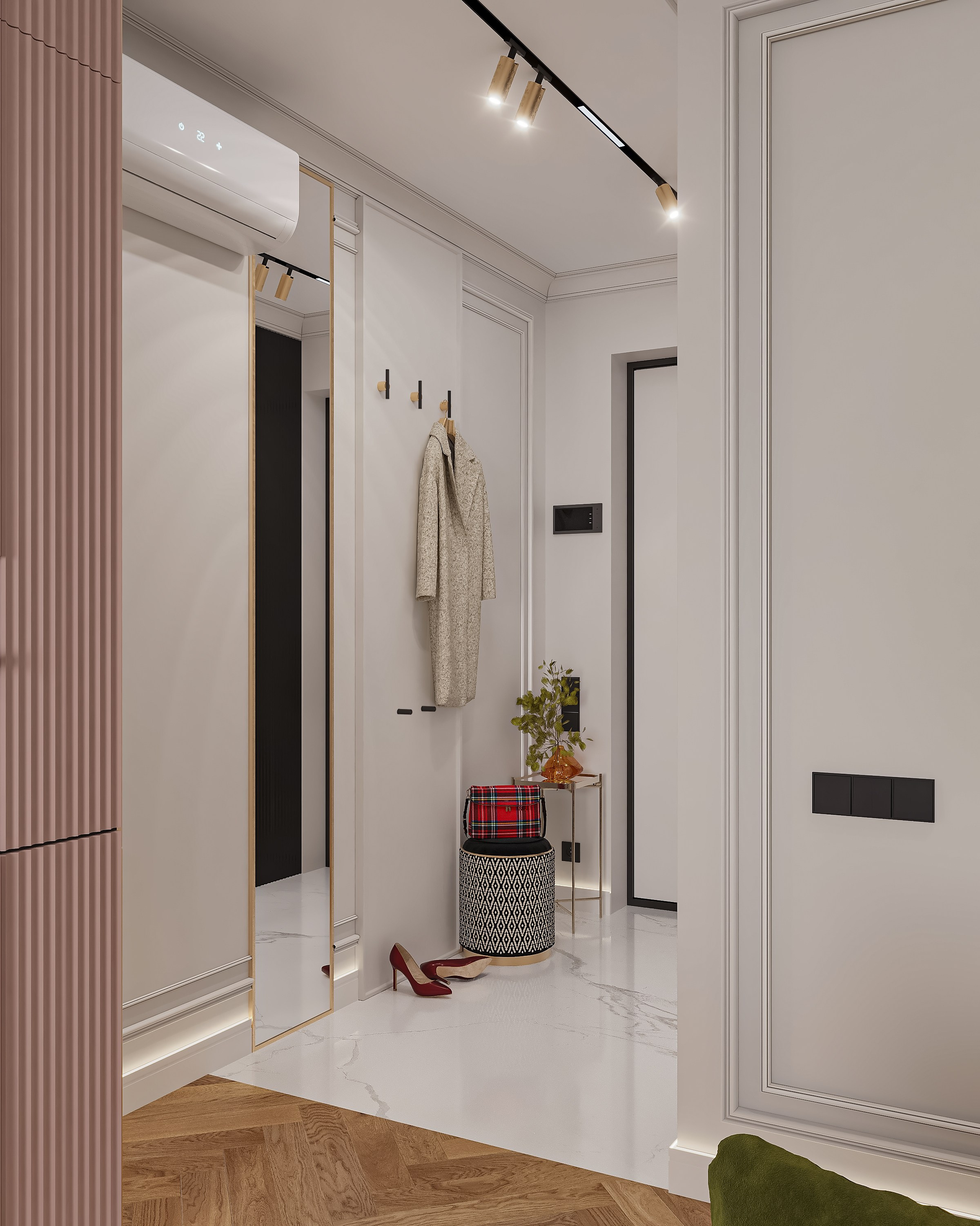 Квартира 60 м². 3Д-Визуализация Наталья Макогонова