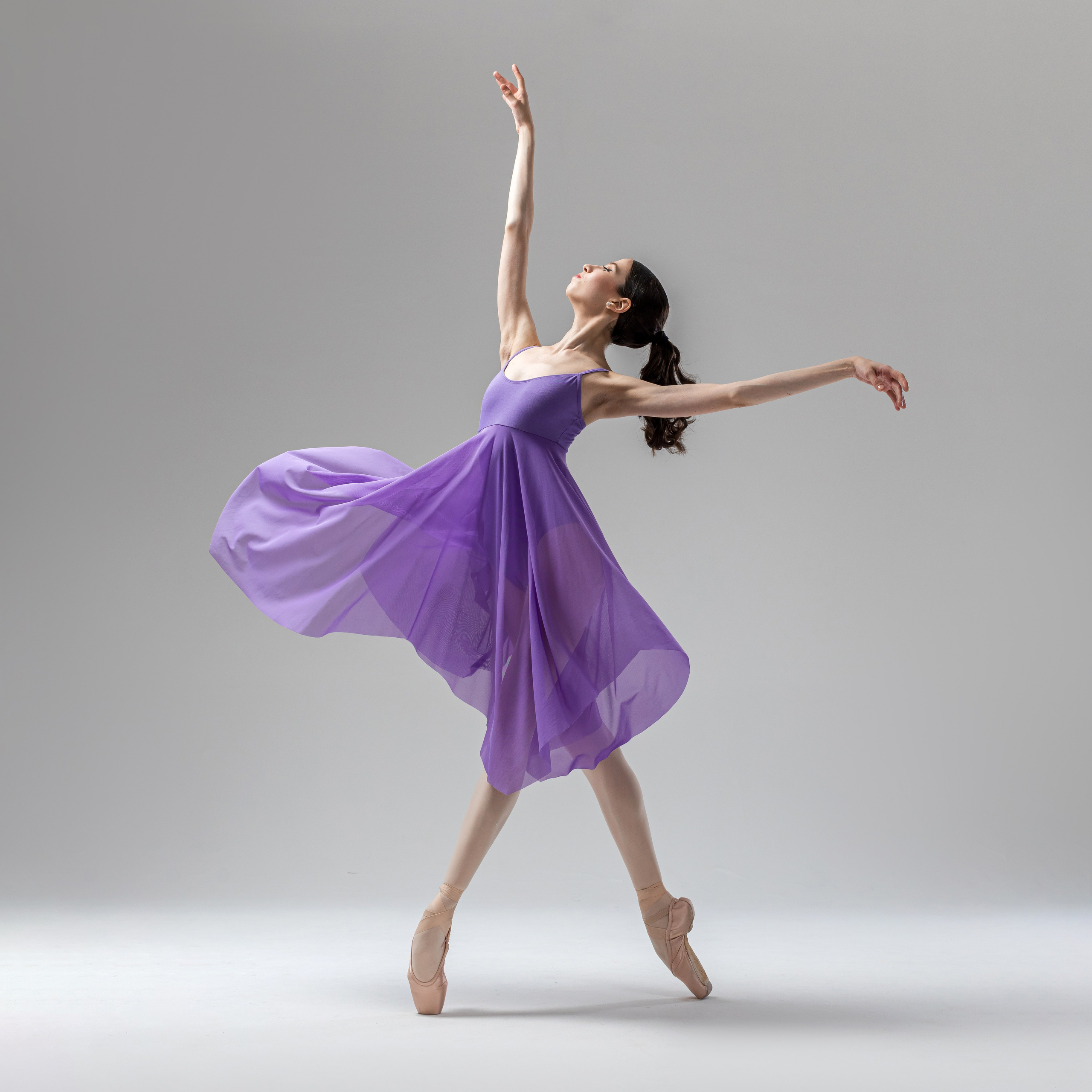 Балетная съёмка на белой циклораме и фонах. Балетный фотограф Алина Ханько — Душа Балета