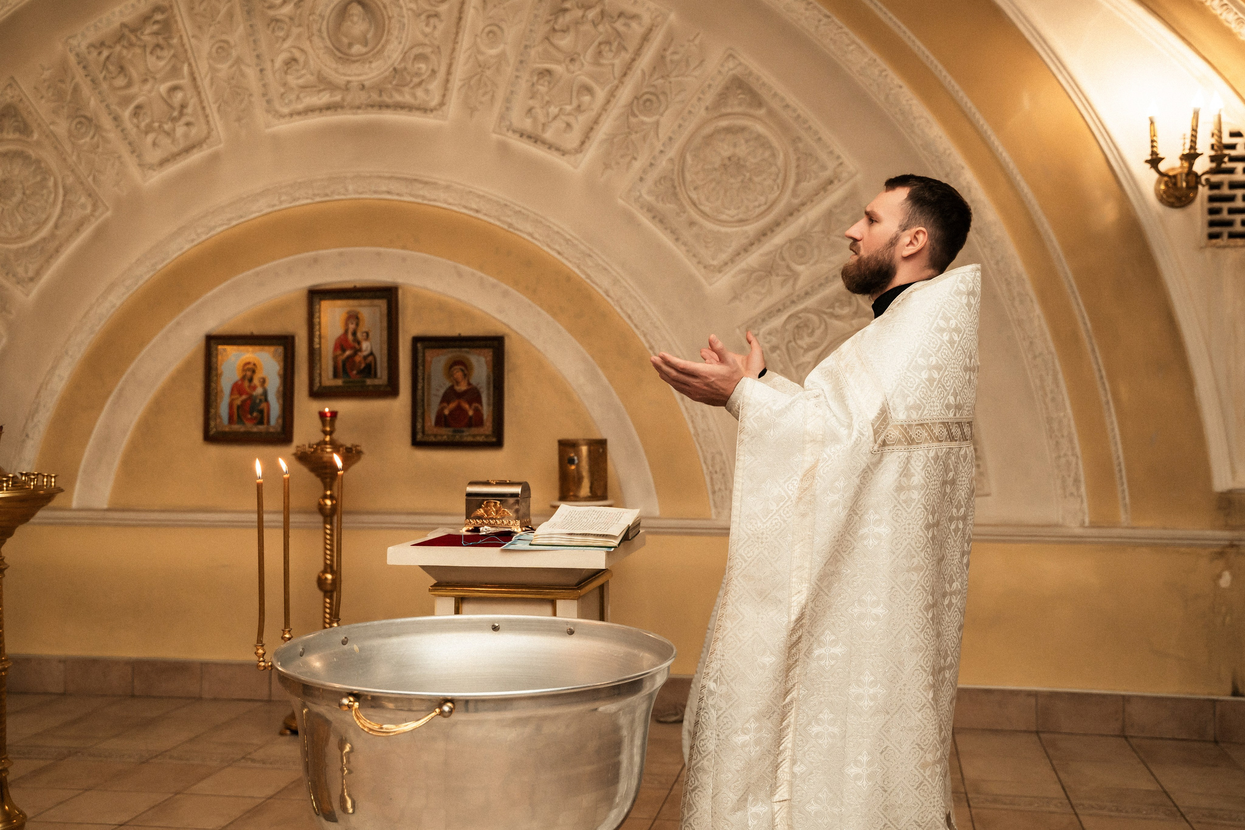 Крещение. Фотограф Алина Филимонова Тверь