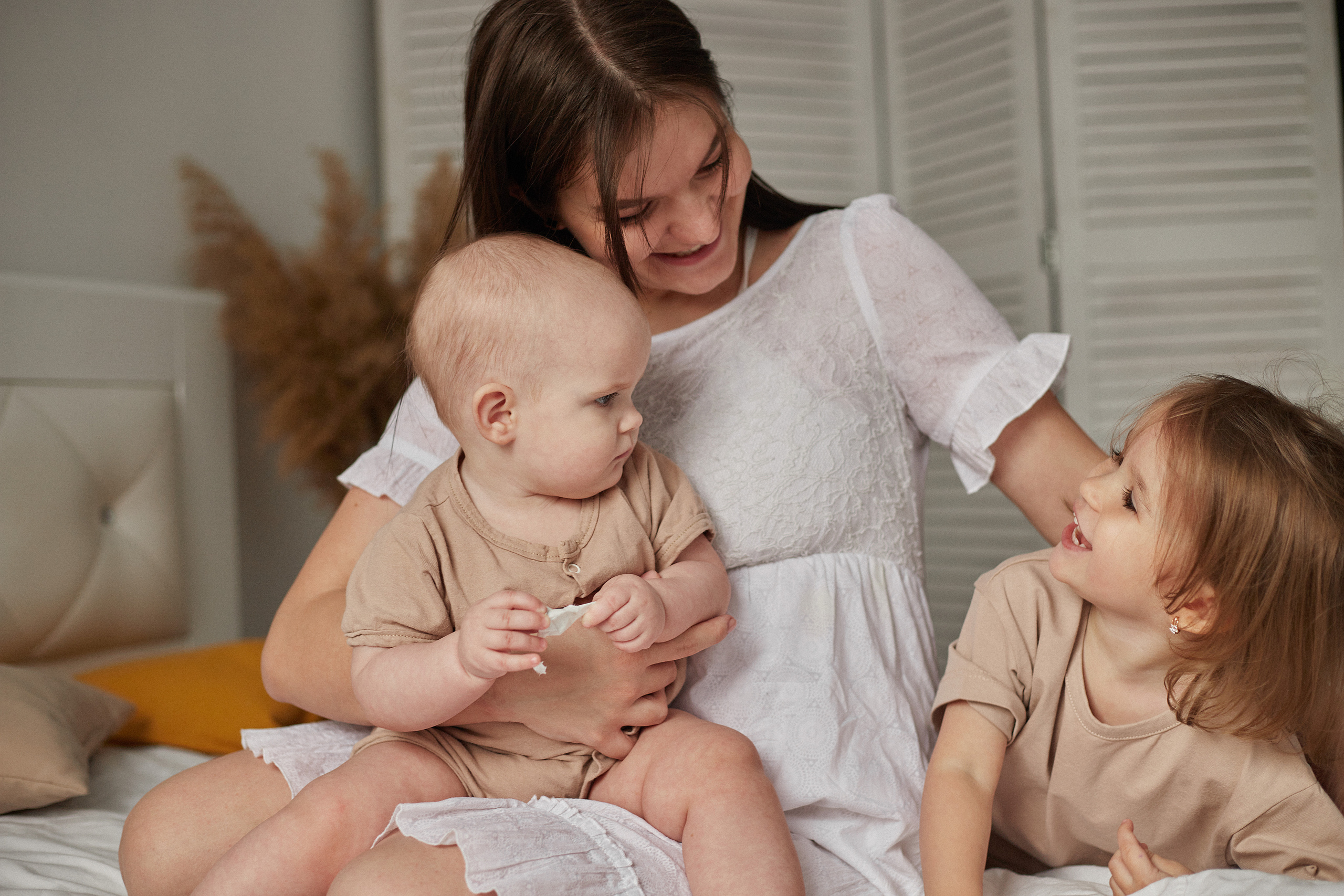 Вика с дочечками. Anna-Sher.ru