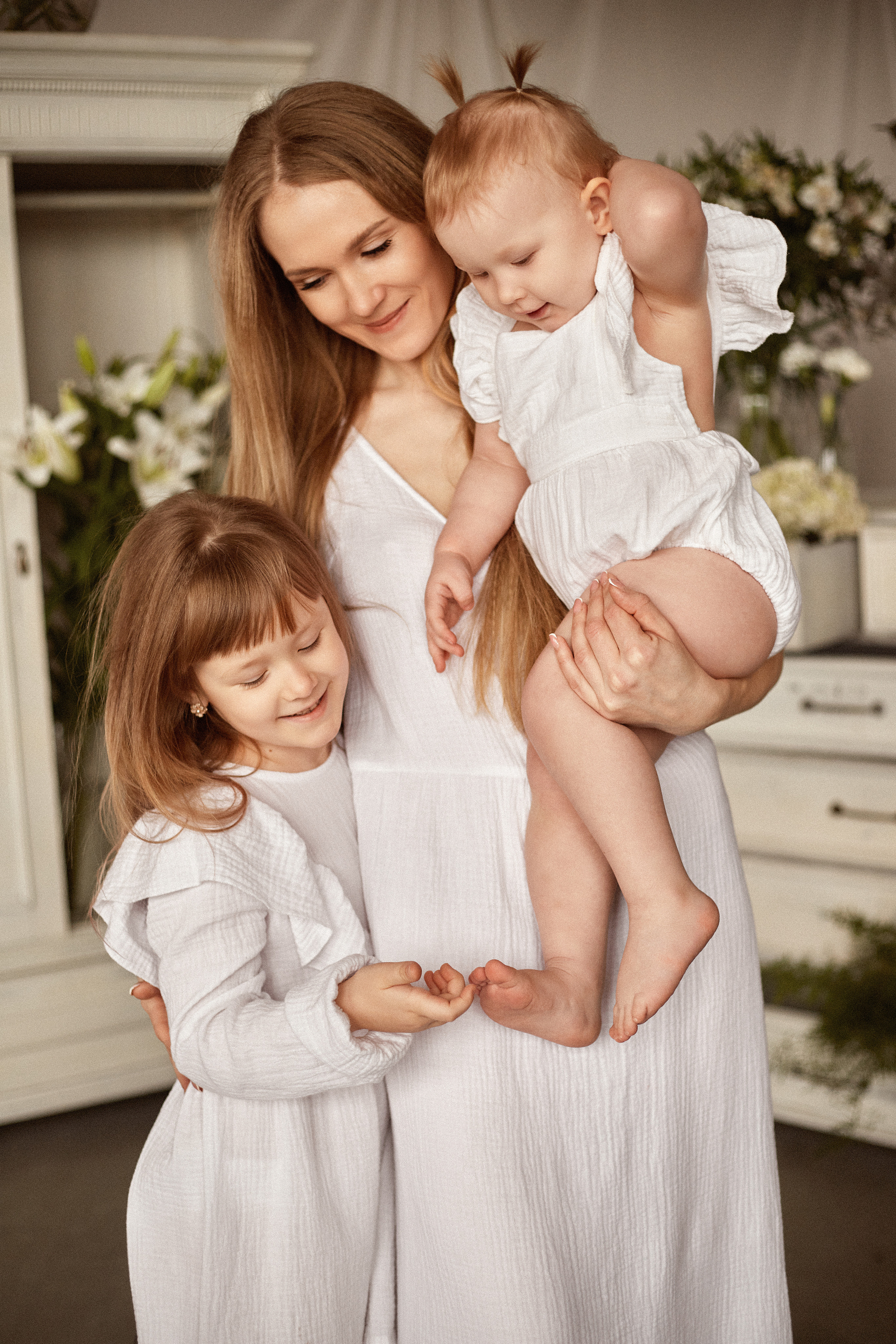 Василина с дочечками. Anna-Sher.ru