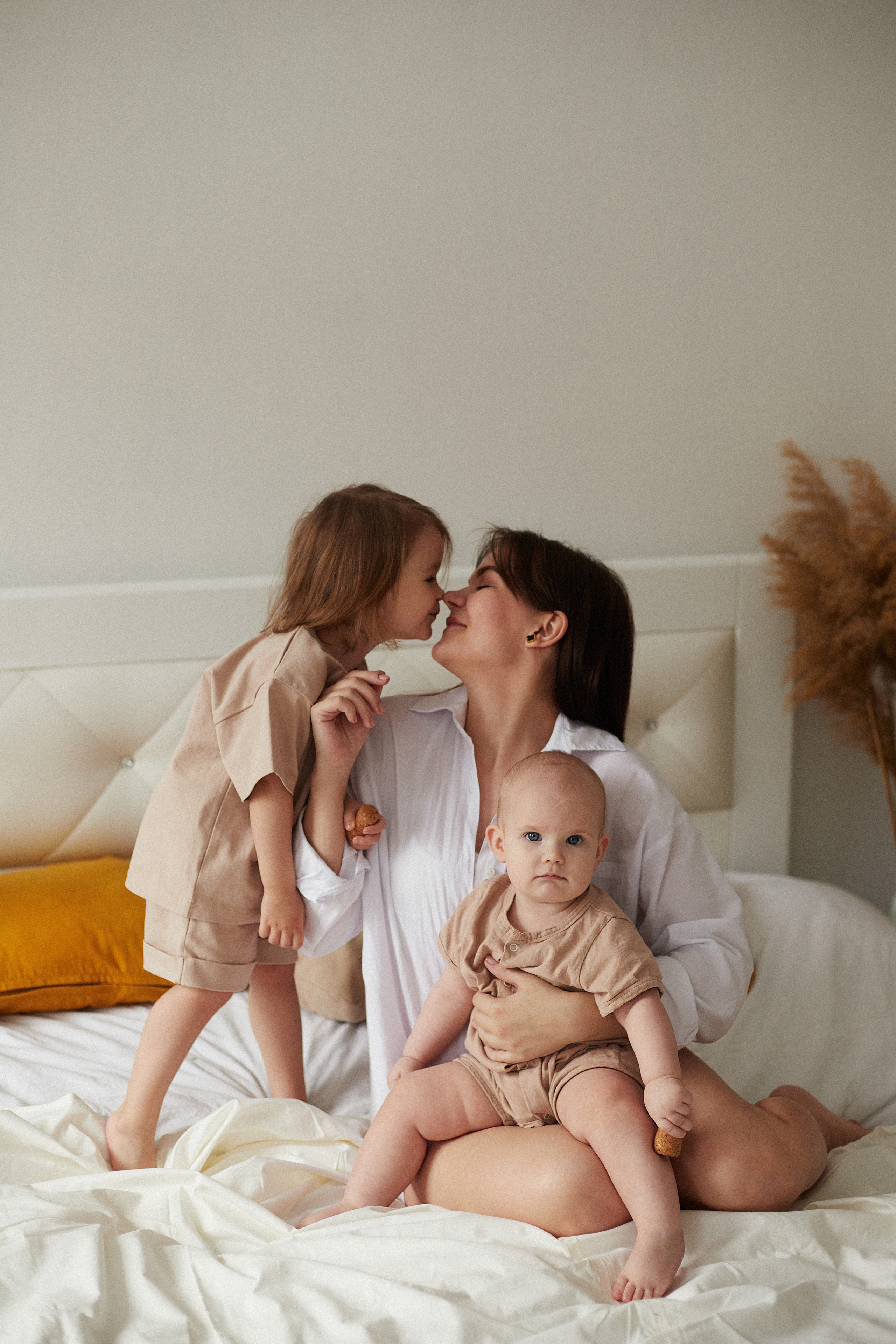 Вика с дочечками. Anna-Sher.ru