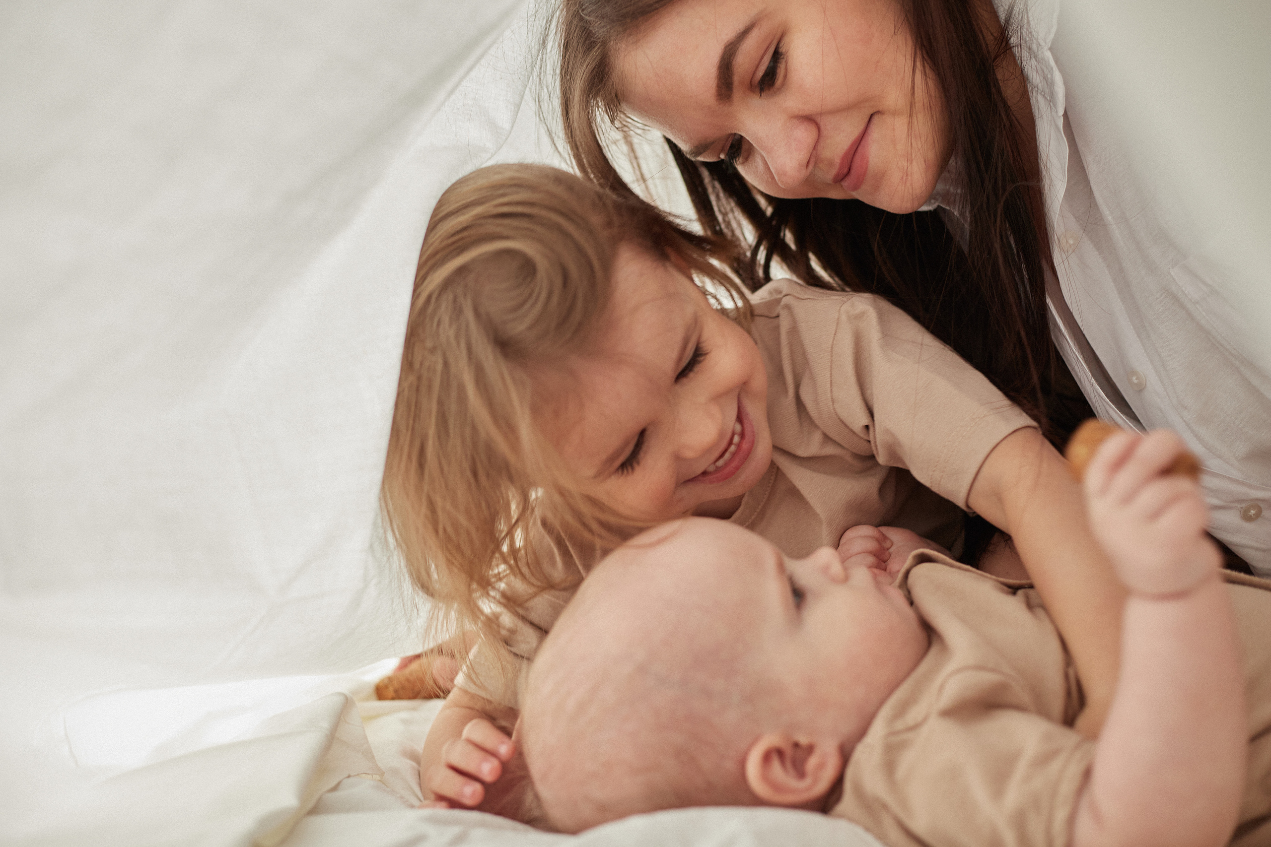 Вика с дочечками. Anna-Sher.ru