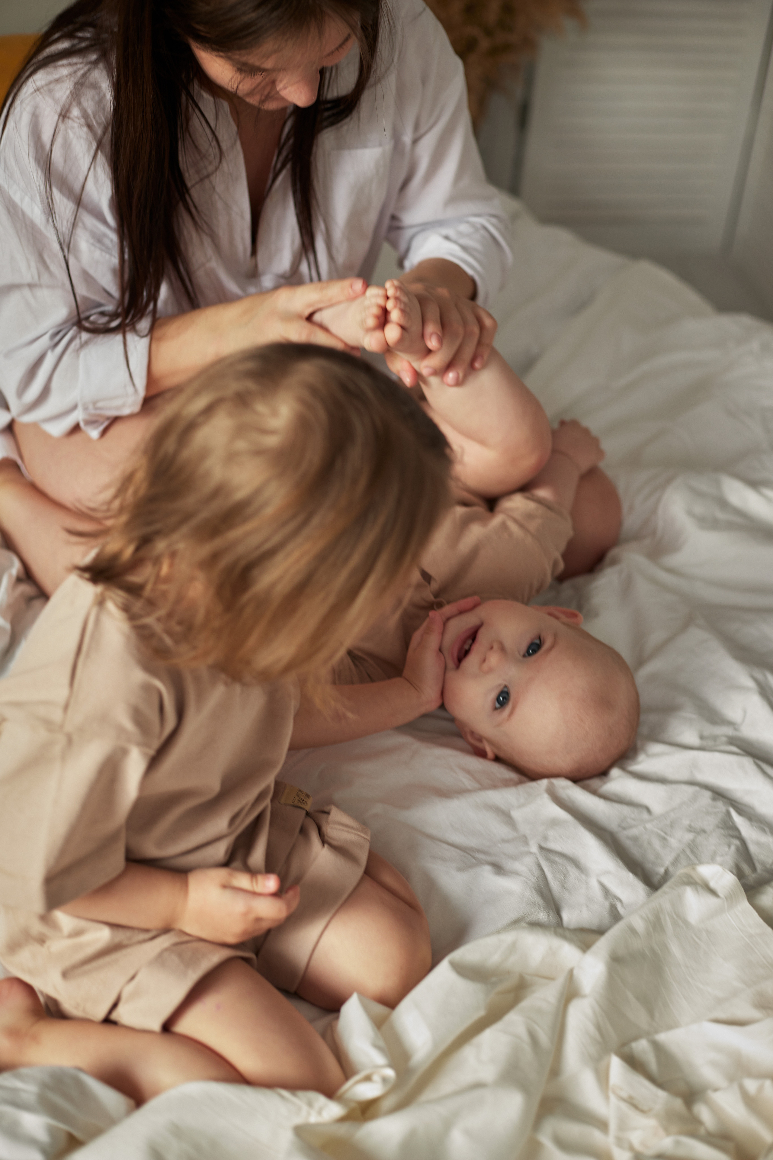 Вика с дочечками. Anna-Sher.ru