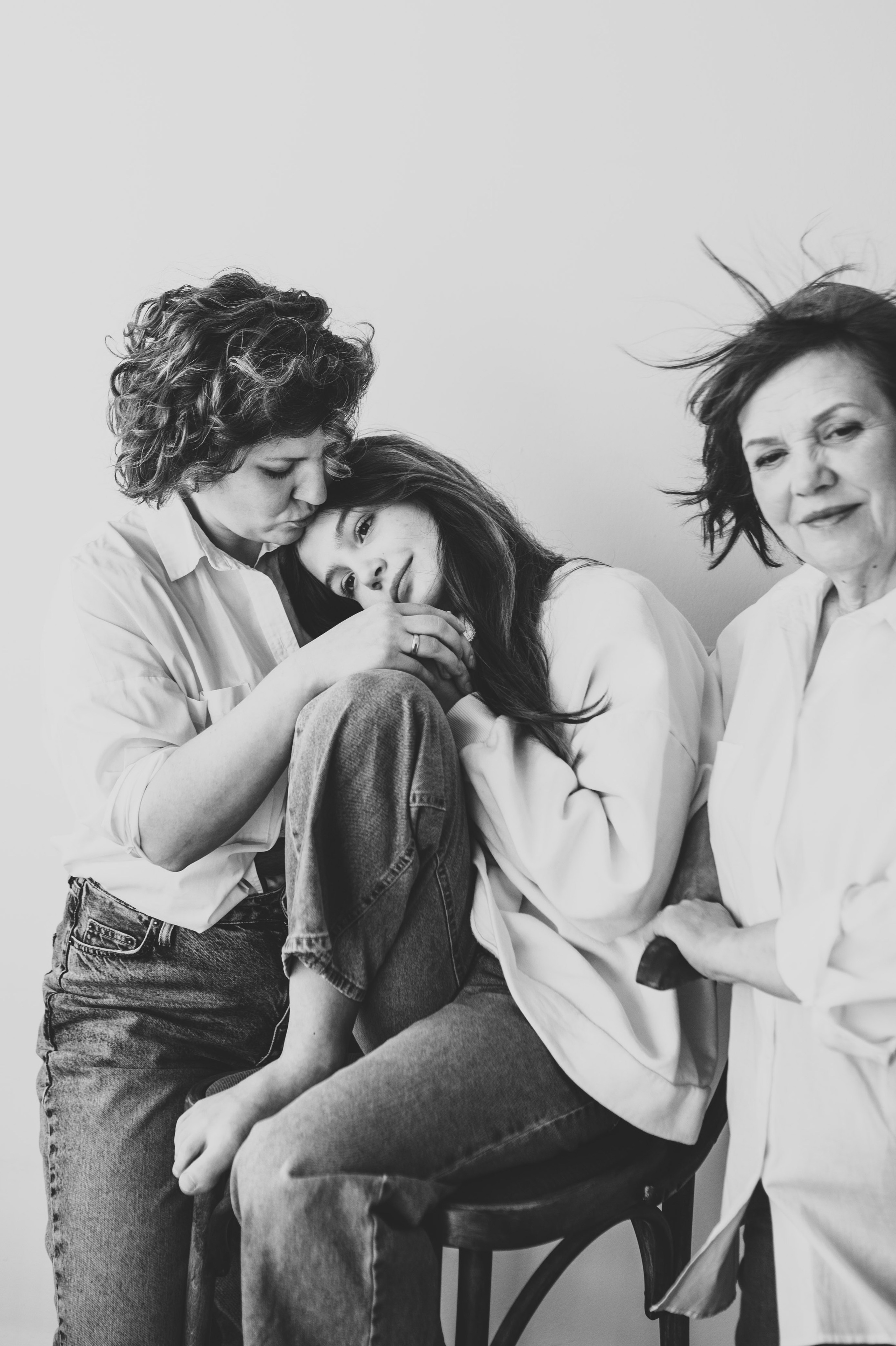 Связь поколений — портреты в студии