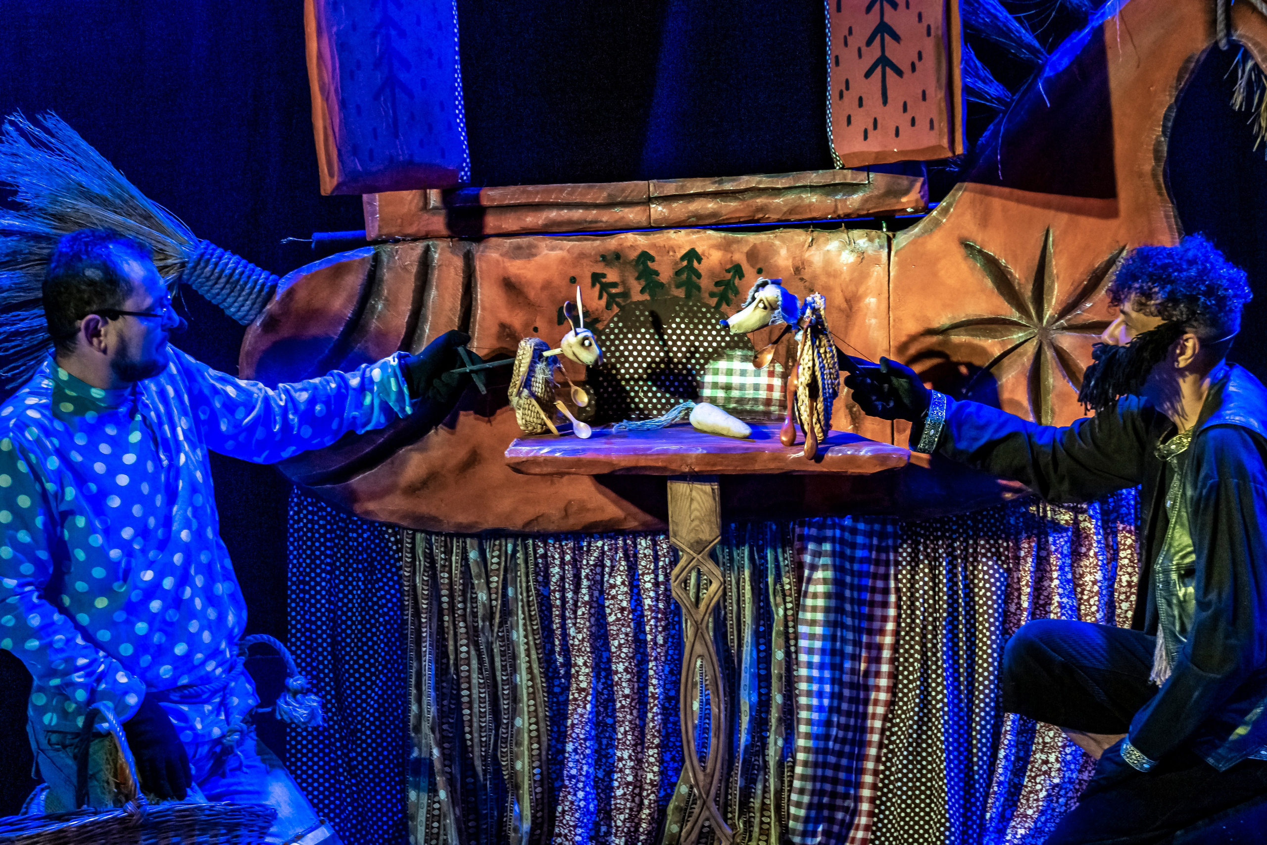 Лапотные сказки спектакль театра Саквояж. Фотограф в Сочи Юрий Шептаев