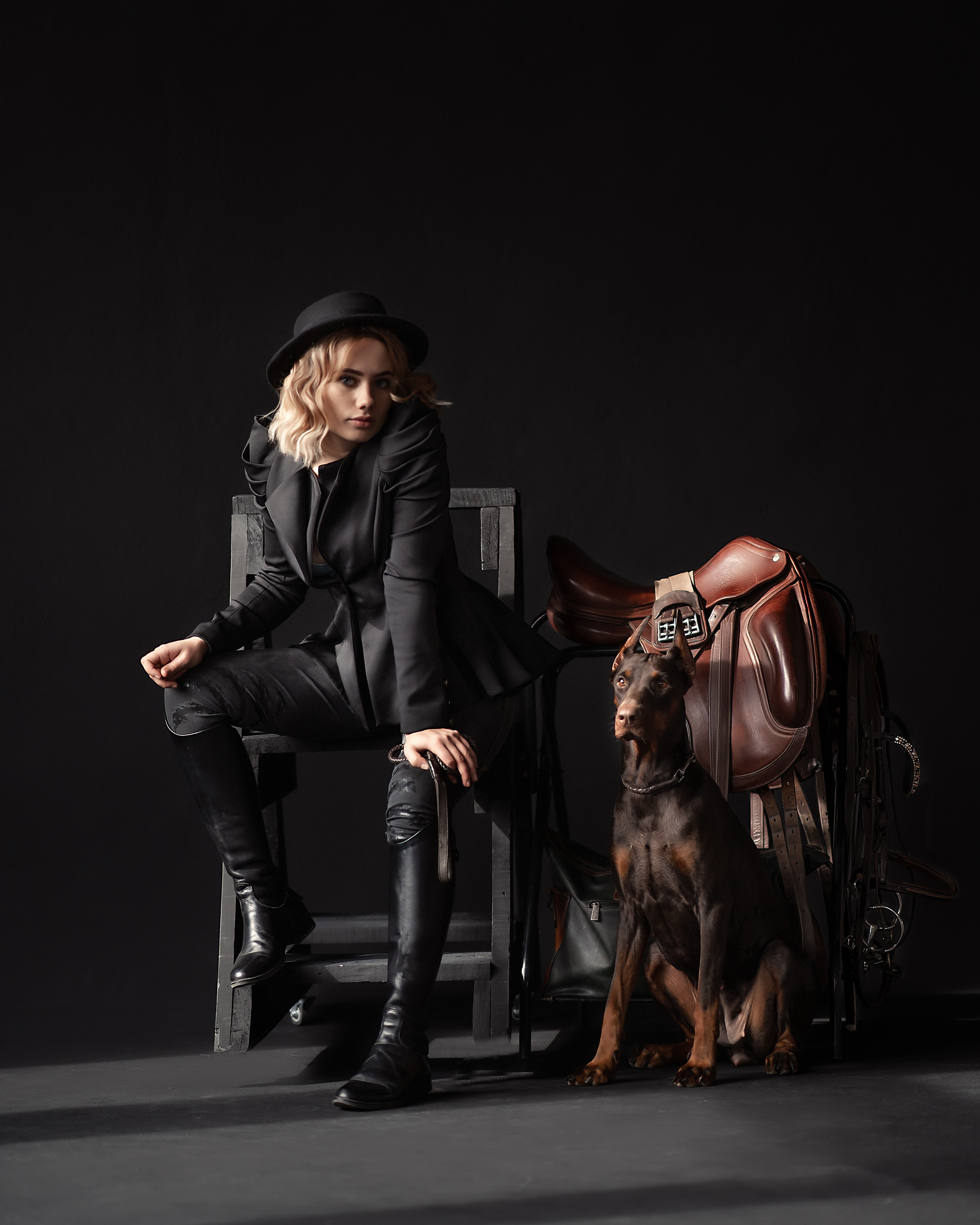 Фотосессия с собаками. Фотограф Кочнова Диана город Владивосток