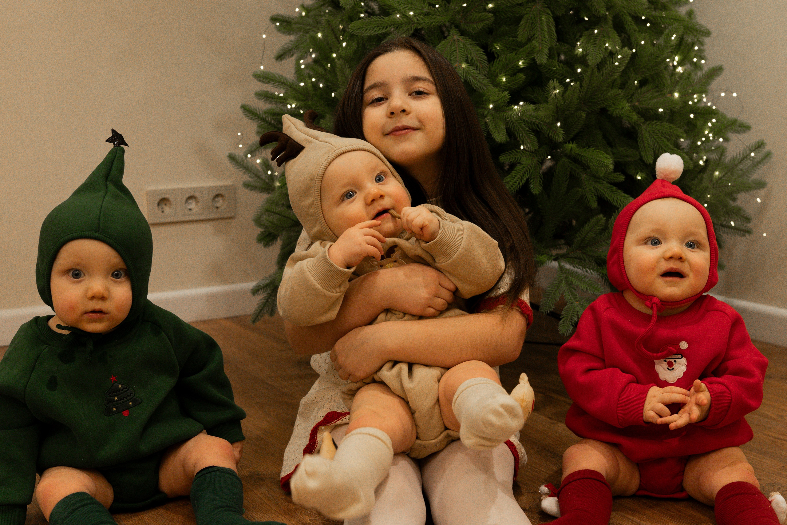 Новогодние тройняшки. Главная