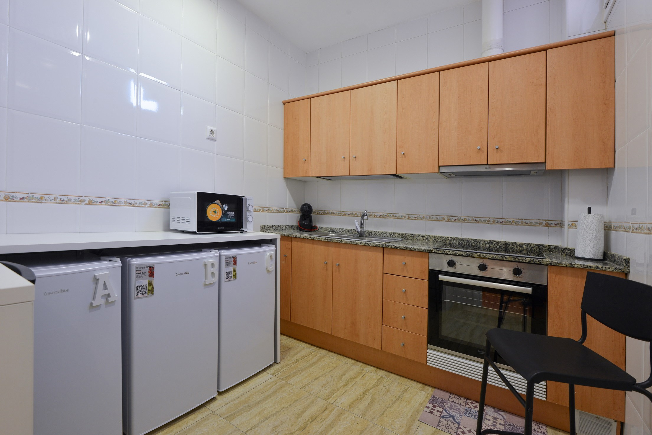 Barcelona. Apartamento para estudiantes. Fotógrafo Aleksandr Rybintsev