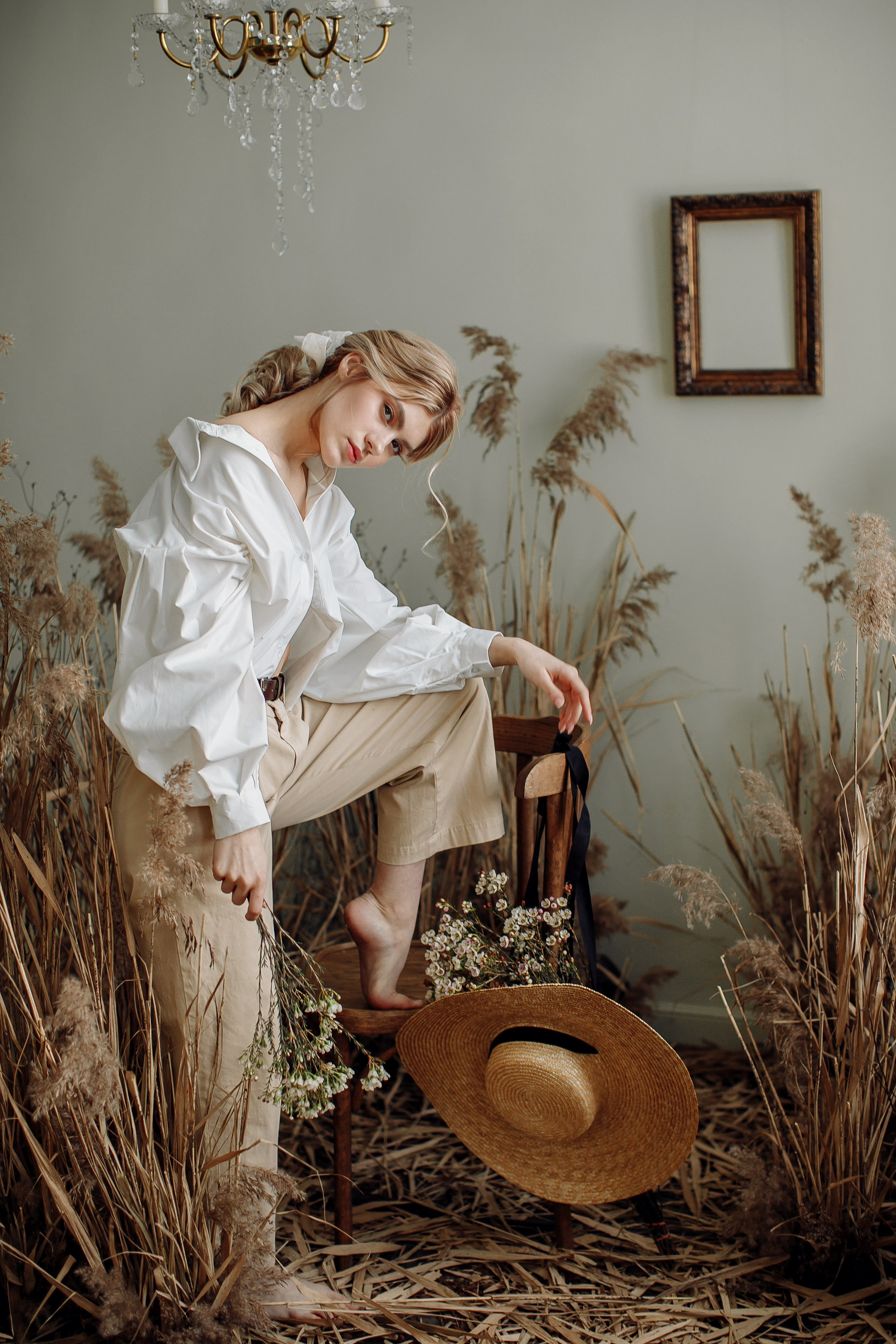 Портретная фотосессия Насти. Свадебный фотограф Москва