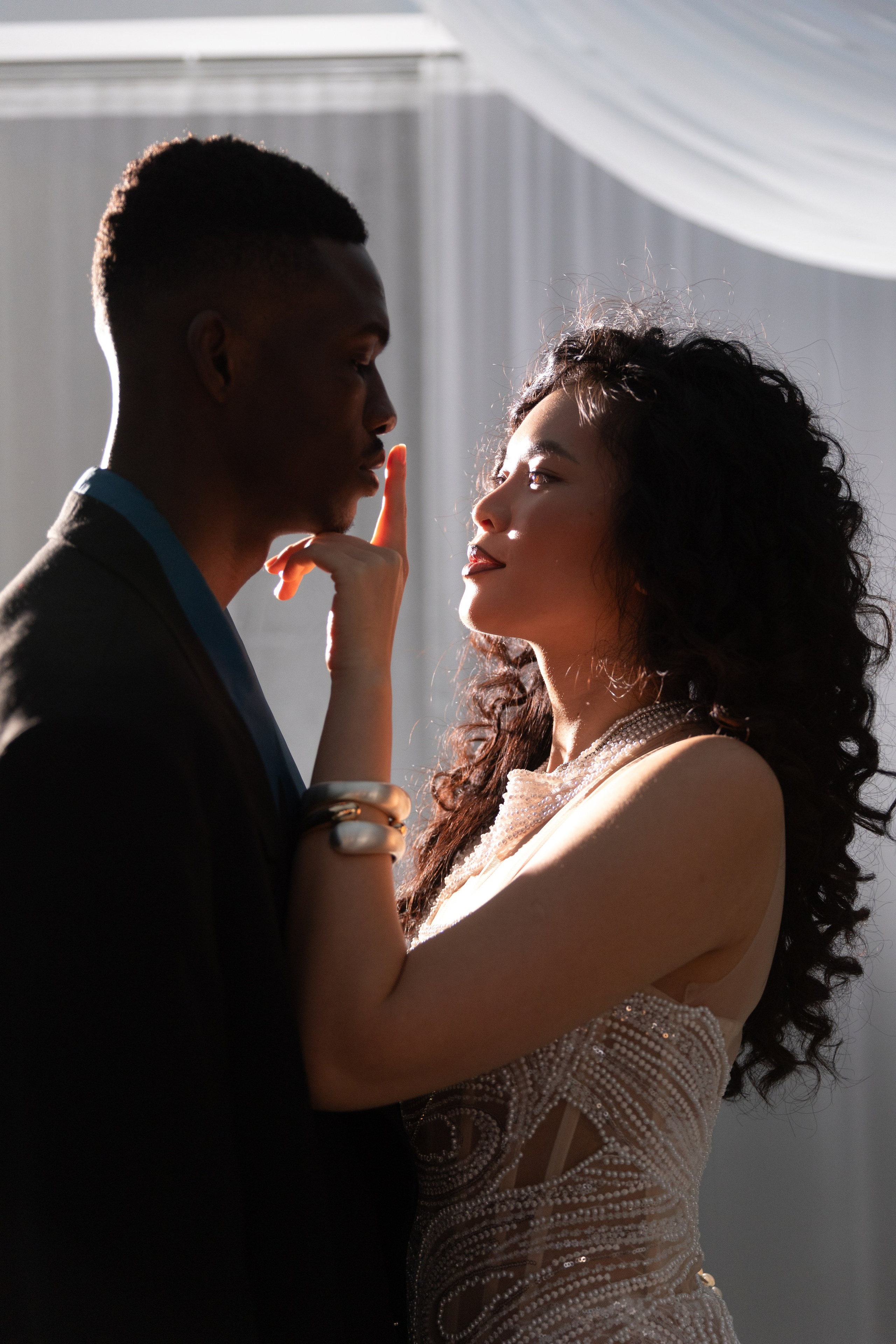 Грант и Катерина | свадебная фотосессия в студии. Свадебный фотограф в Москве Наталья Струкова