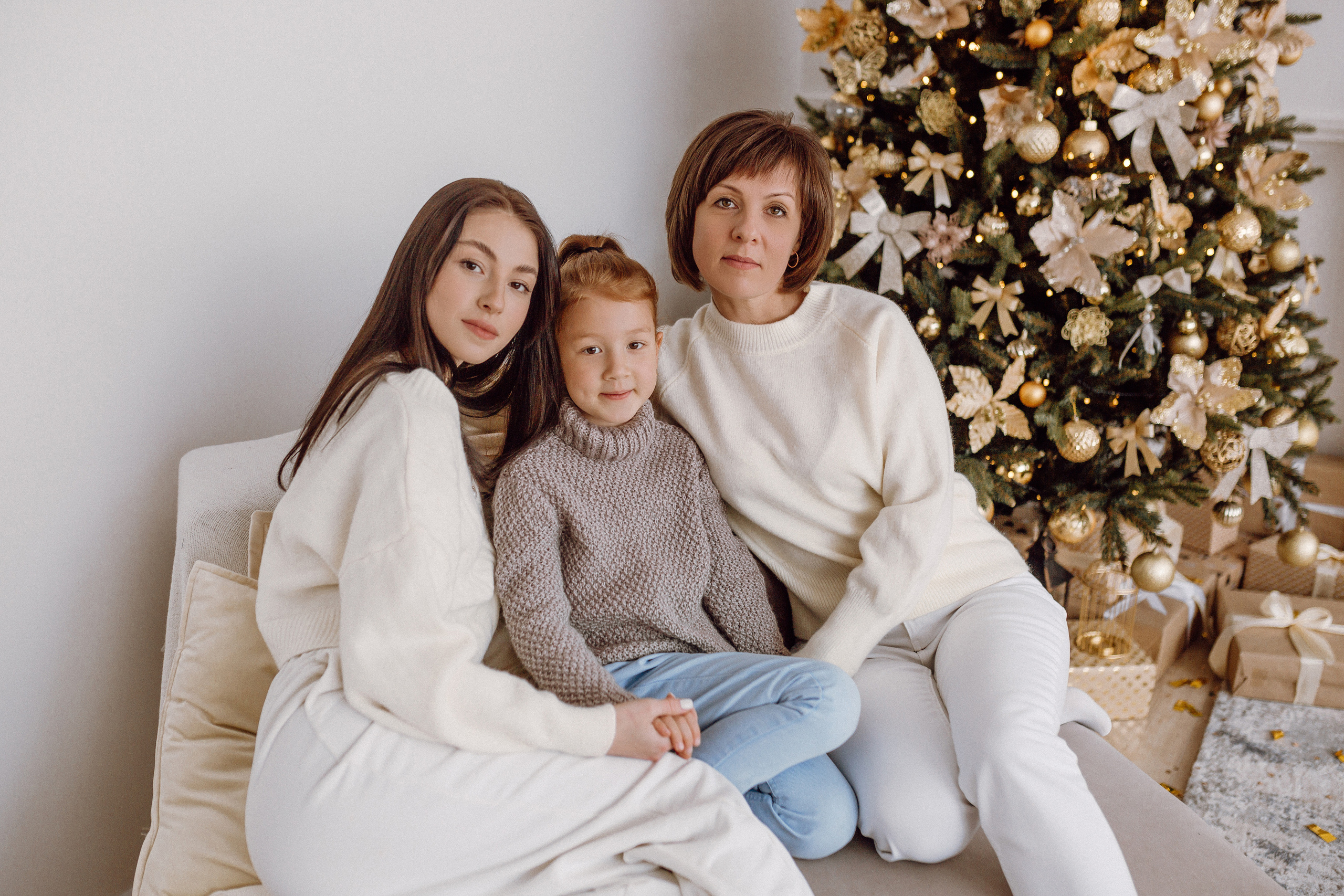 Новогодняя фотосессия в студии white hall. Фотограф в Смоленске Ольга Давыдова