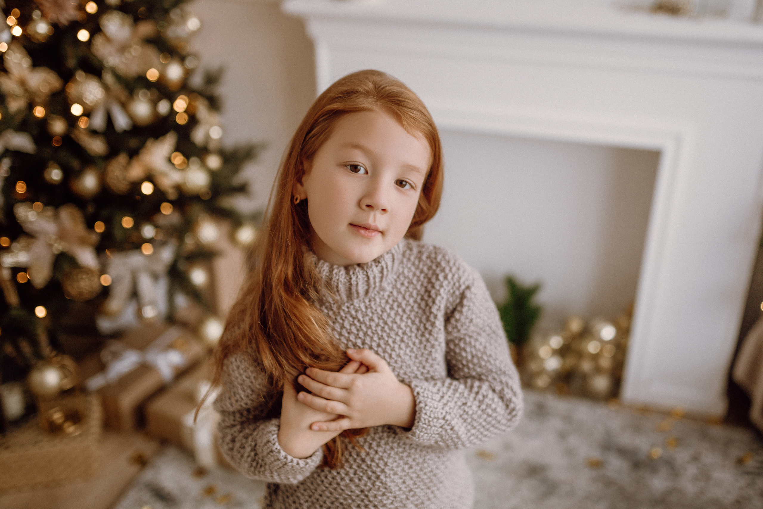 Новогодняя фотосессия в студии white hall. Фотограф в Смоленске Ольга Давыдова