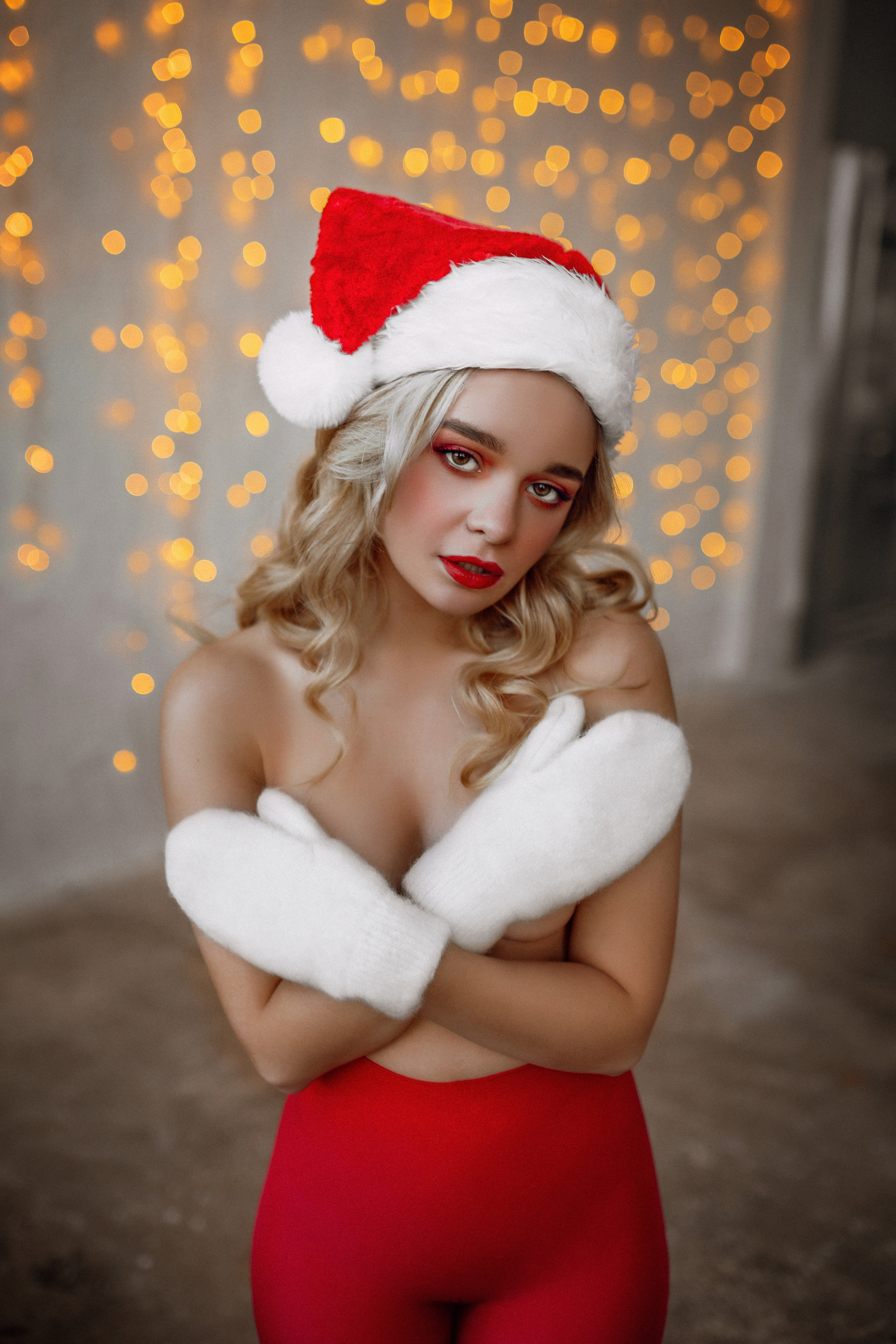 Новогодняя съёмка для Ани, студия fabri.ka. Фотограф в Смоленске Ольга Давыдова