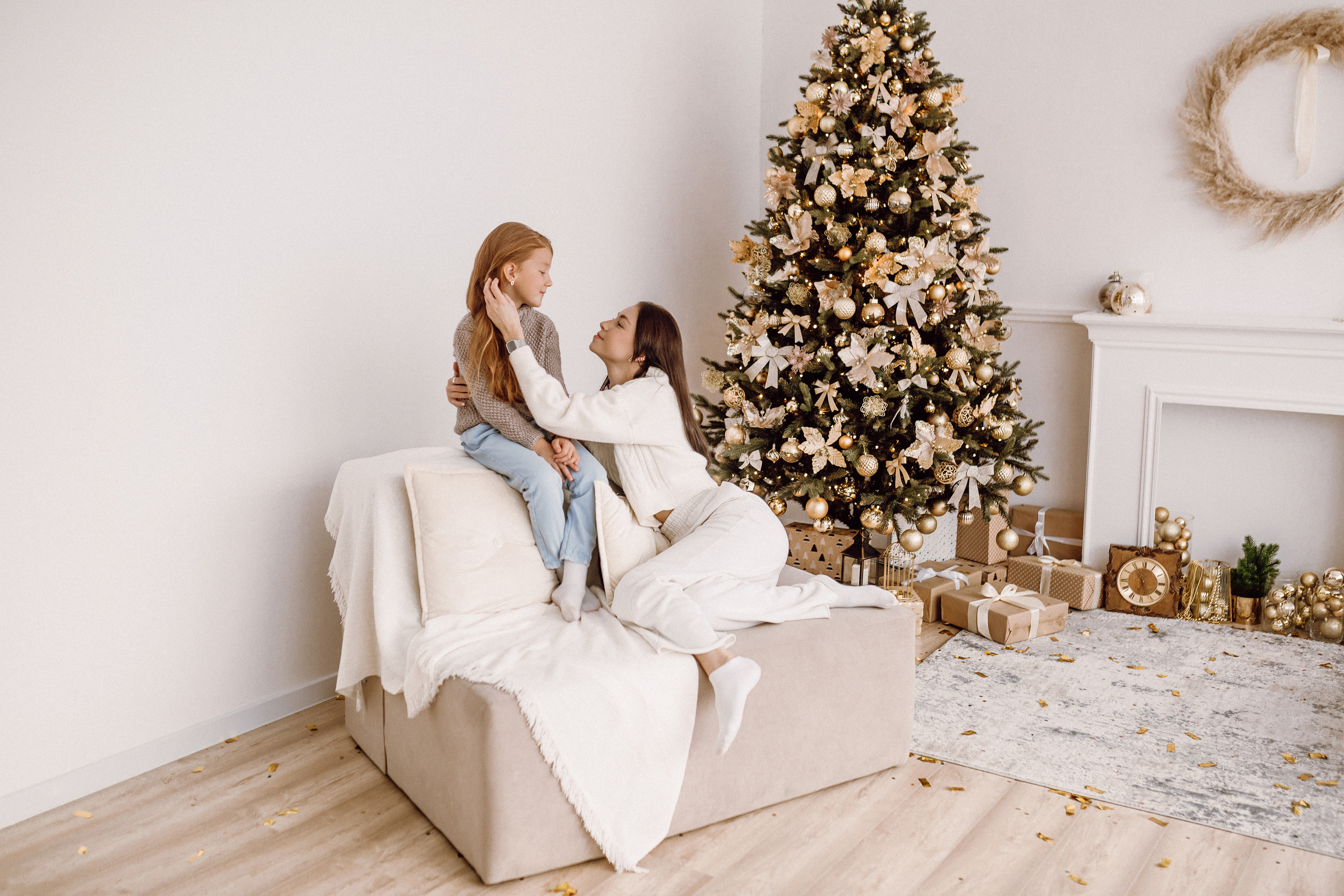 Новогодняя фотосессия в студии white hall. Фотограф в Смоленске Ольга Давыдова