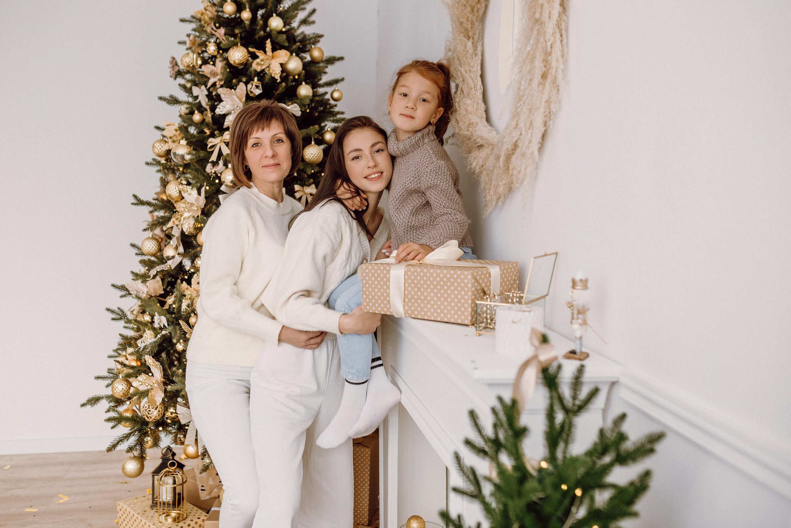 Новогодняя фотосессия в студии white hall. Фотограф в Смоленске Ольга Давыдова