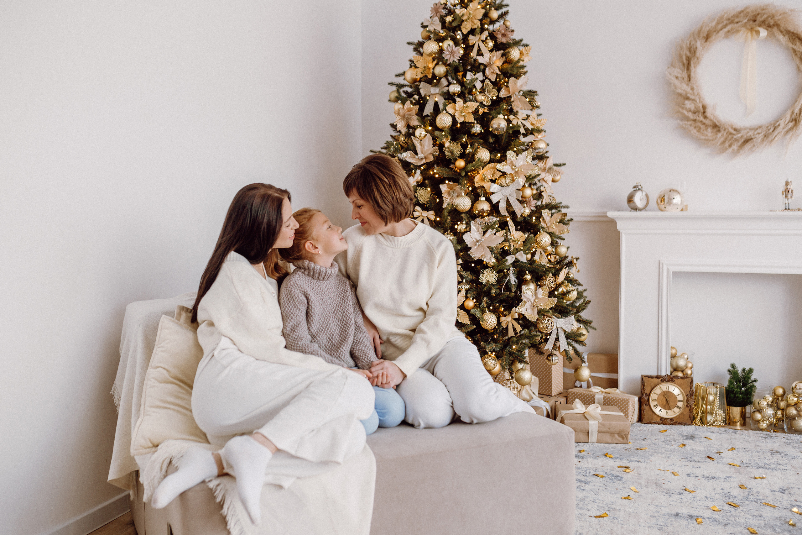 Новогодняя фотосессия в студии white hall. Фотограф в Смоленске Ольга Давыдова