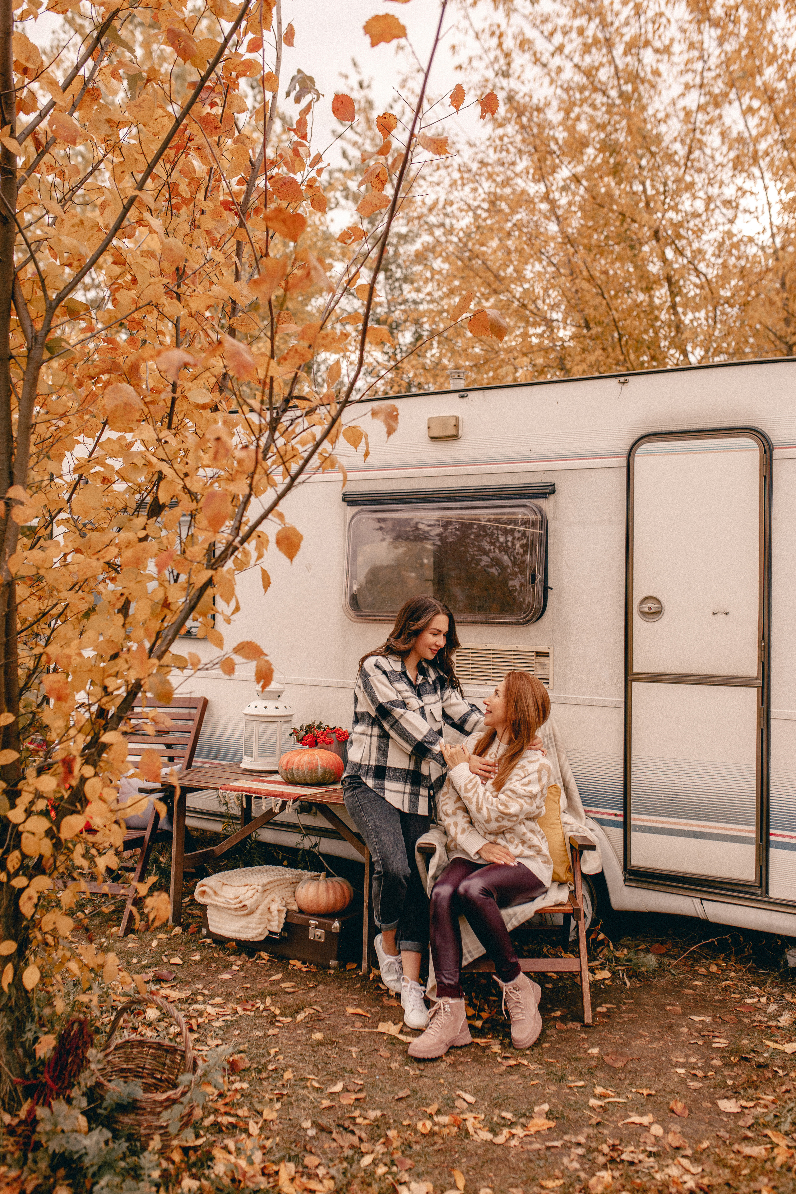 Осенняя съёмка для мамы и дочки, г Самара. Фотограф в Смоленске Ольга Давыдова