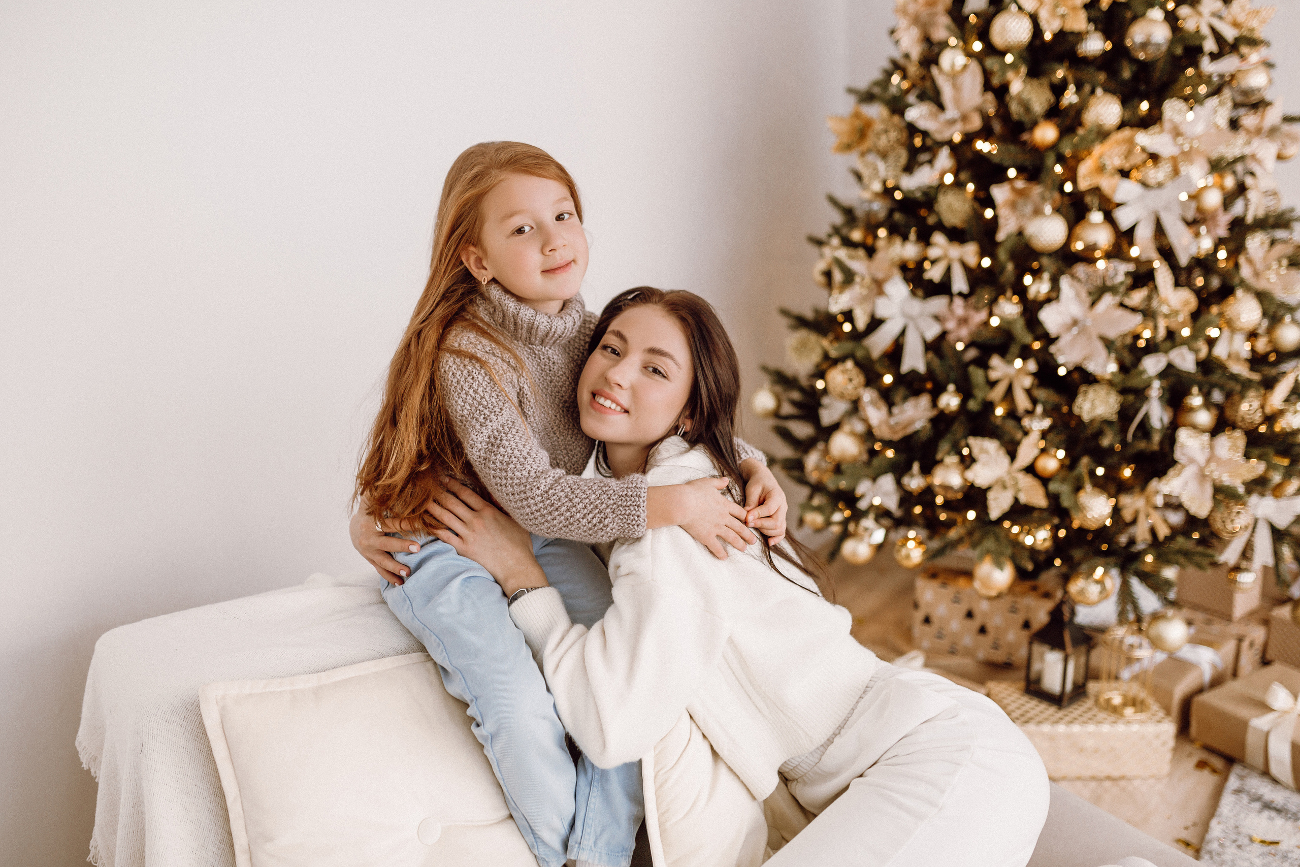 Новогодняя фотосессия в студии white hall. Фотограф в Смоленске Ольга Давыдова