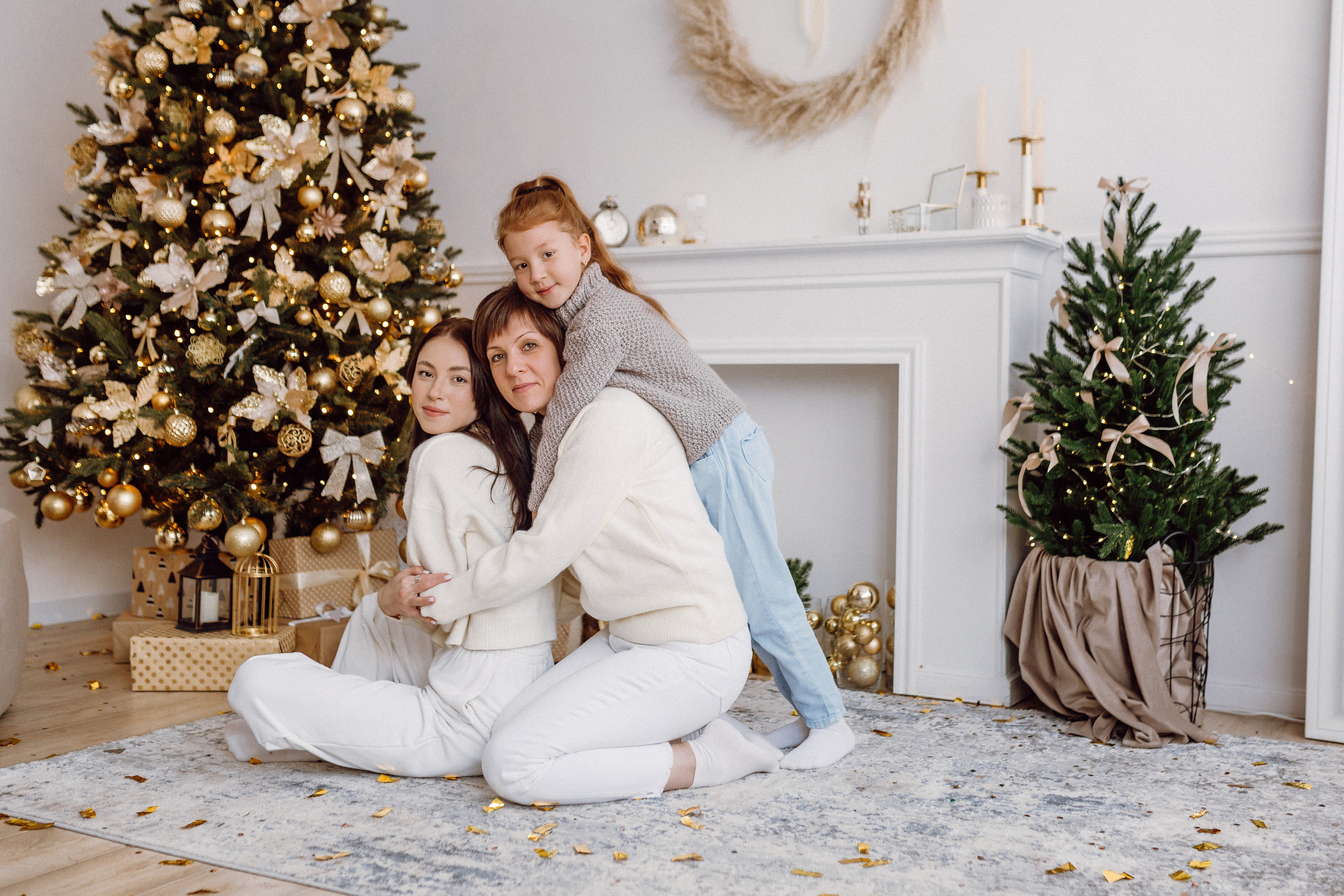 Новогодняя фотосессия в студии white hall. Фотограф в Смоленске Ольга Давыдова