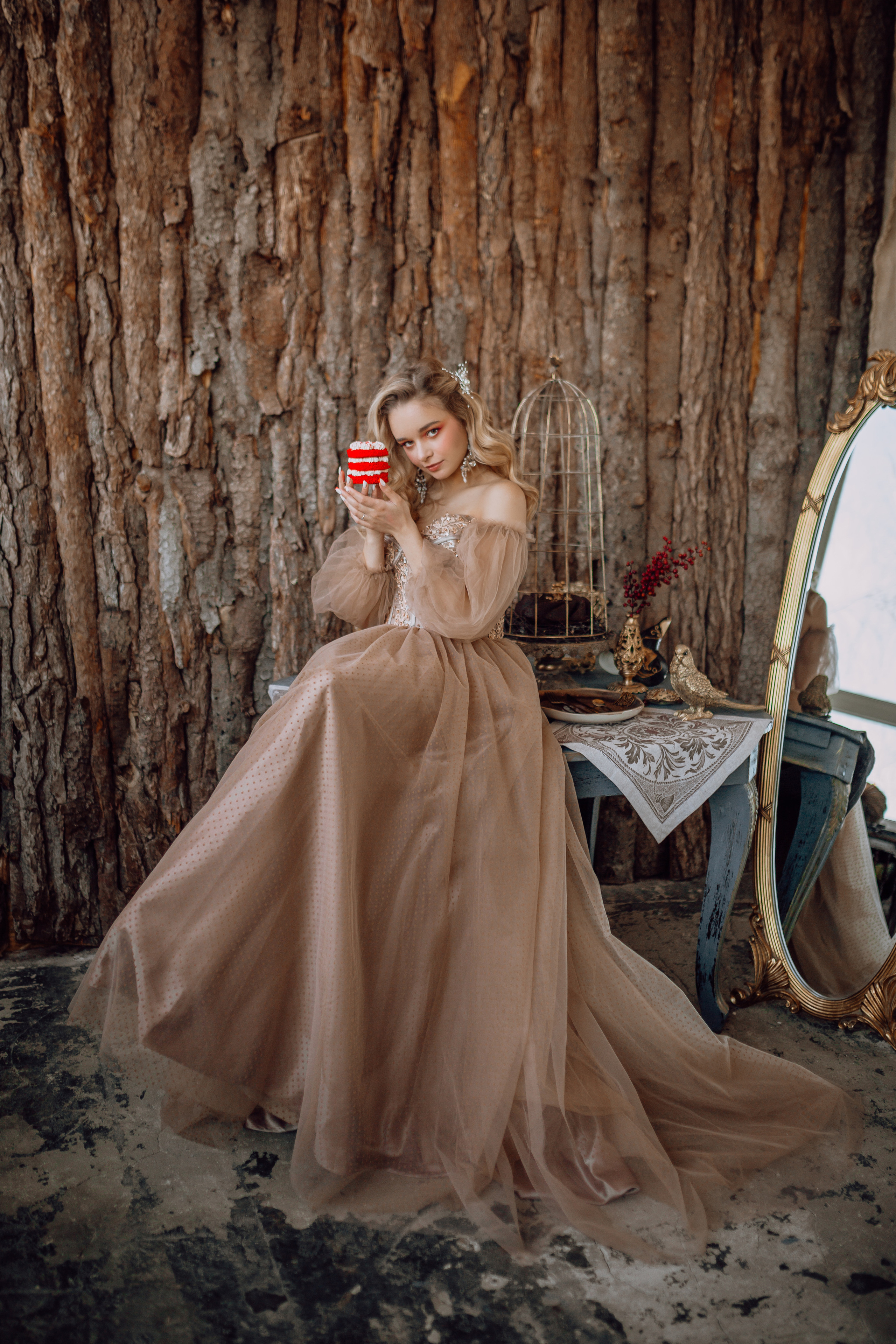 Новогодняя съёмка для Ани, студия fabri.ka. Фотограф в Смоленске Ольга Давыдова