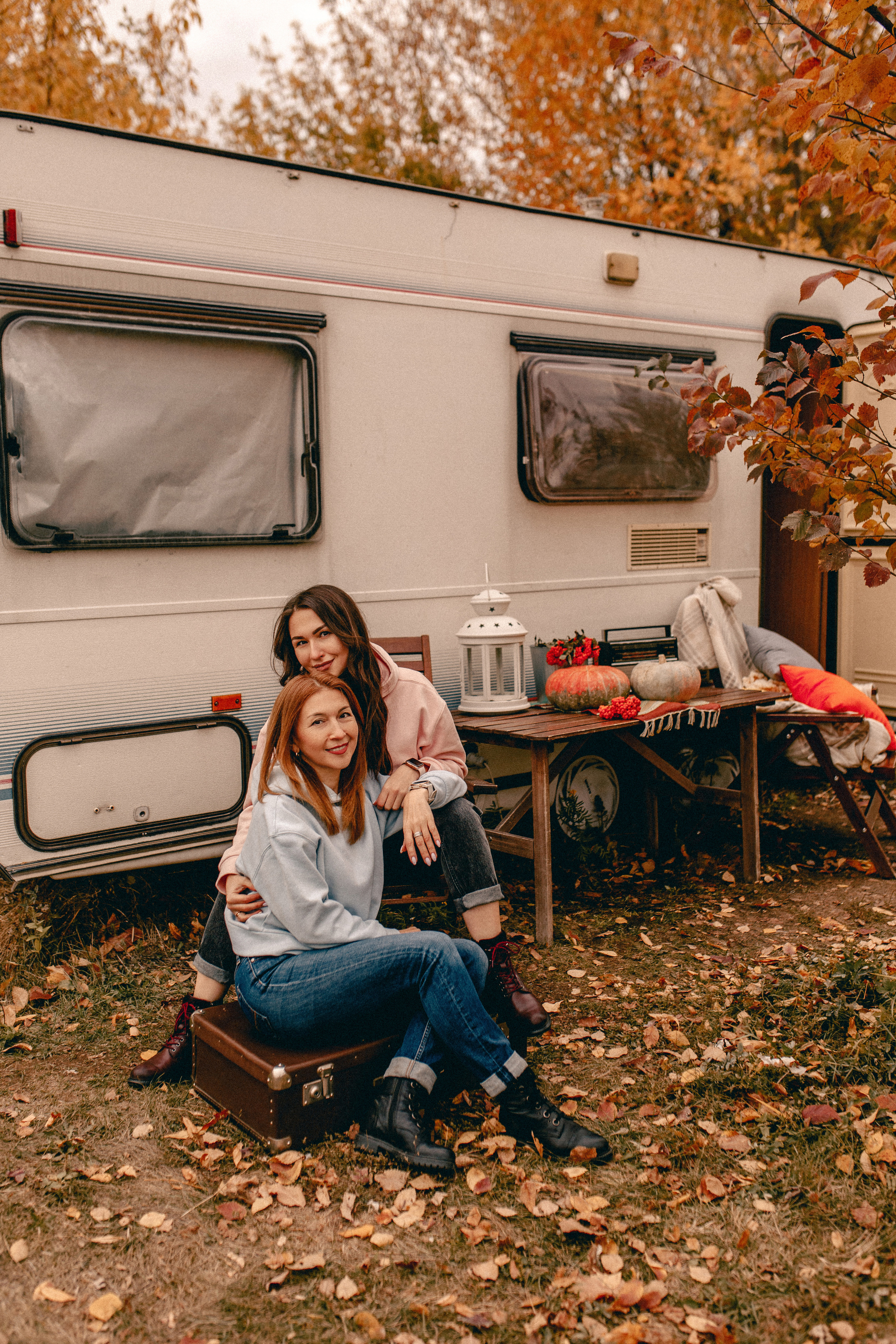 Осенняя съёмка для мамы и дочки, г Самара. Фотограф в Смоленске Ольга Давыдова